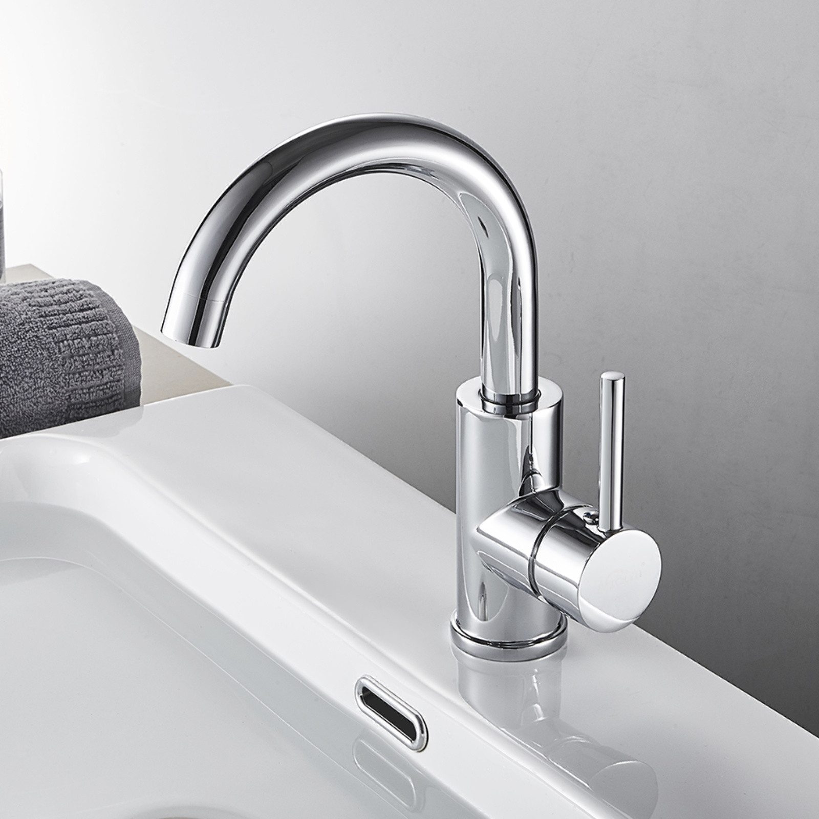 Auralum Max Waschtischarmatur 360° Hoch Wasserhahn günstig online kaufen