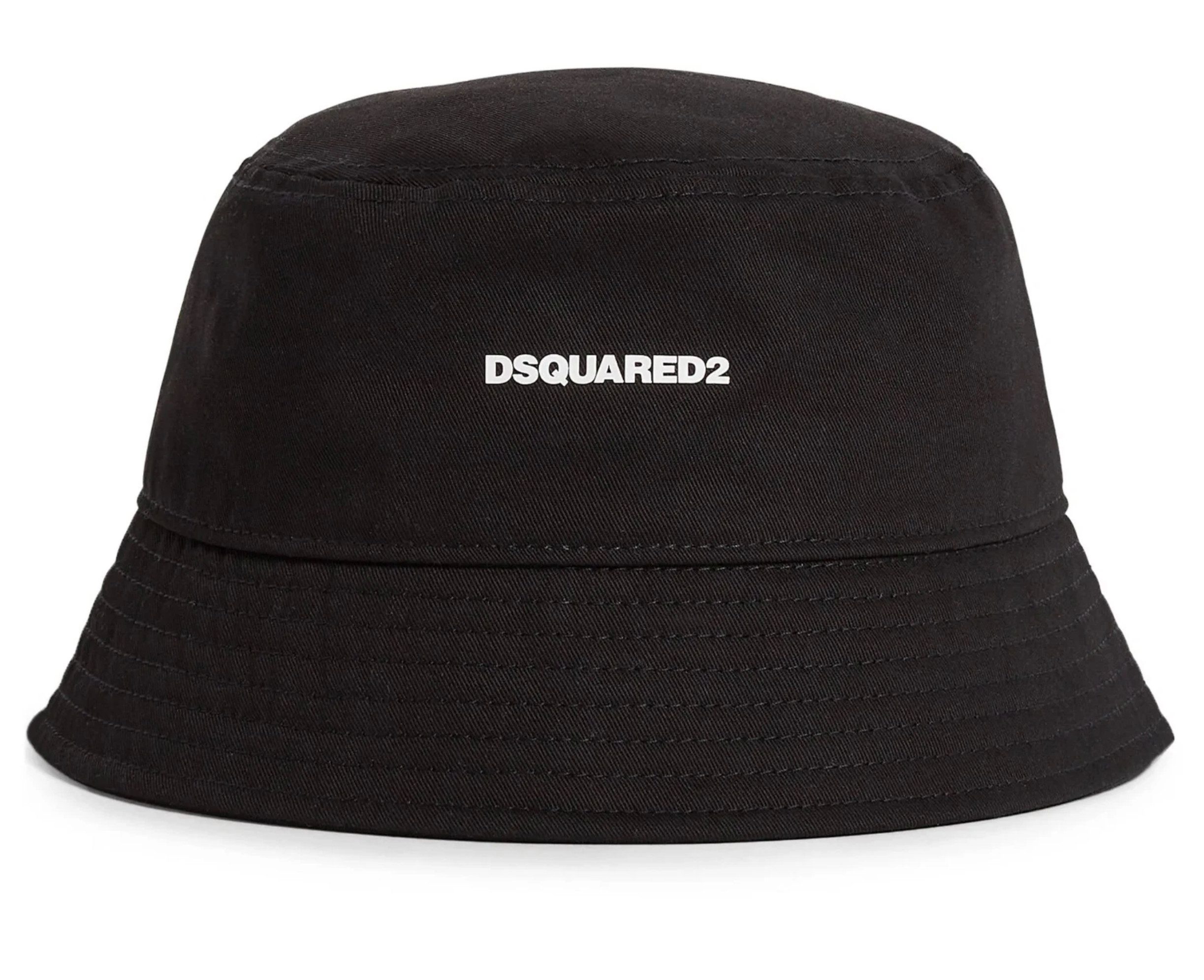 Dsquared2 Fischerhut Retro Bucket Rapper Icon Hut Cap Mütze Unisex Bucket Form mit modernem Streetwear-Charakter