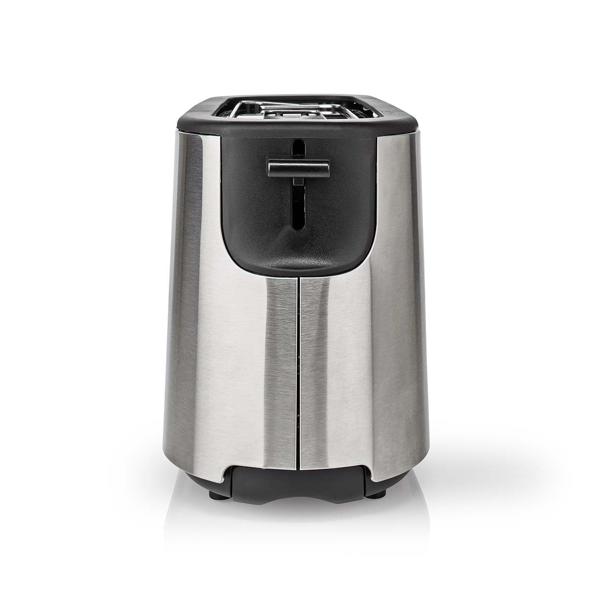 Nedis Toaster KABT310EAL, freistehend, für Beton, Fliesen, Mauerwerk, Mörtel, Putz, 1000 W, Langschlitz, 6 Bräunungsstufen, Auftaufunktion, einfache Reinigung