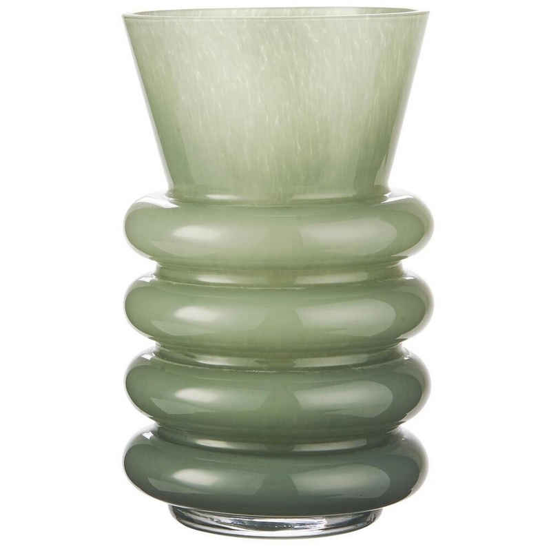Ib Laursen Dekovase Vase Ringen Vicenza durchgefärbtes Glas
