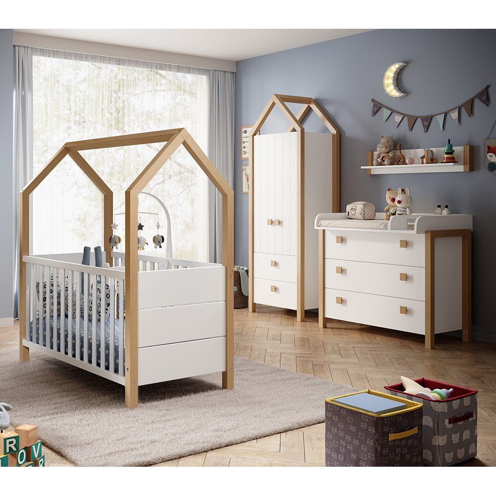 Babyzimmer-Komplettset BARI-78