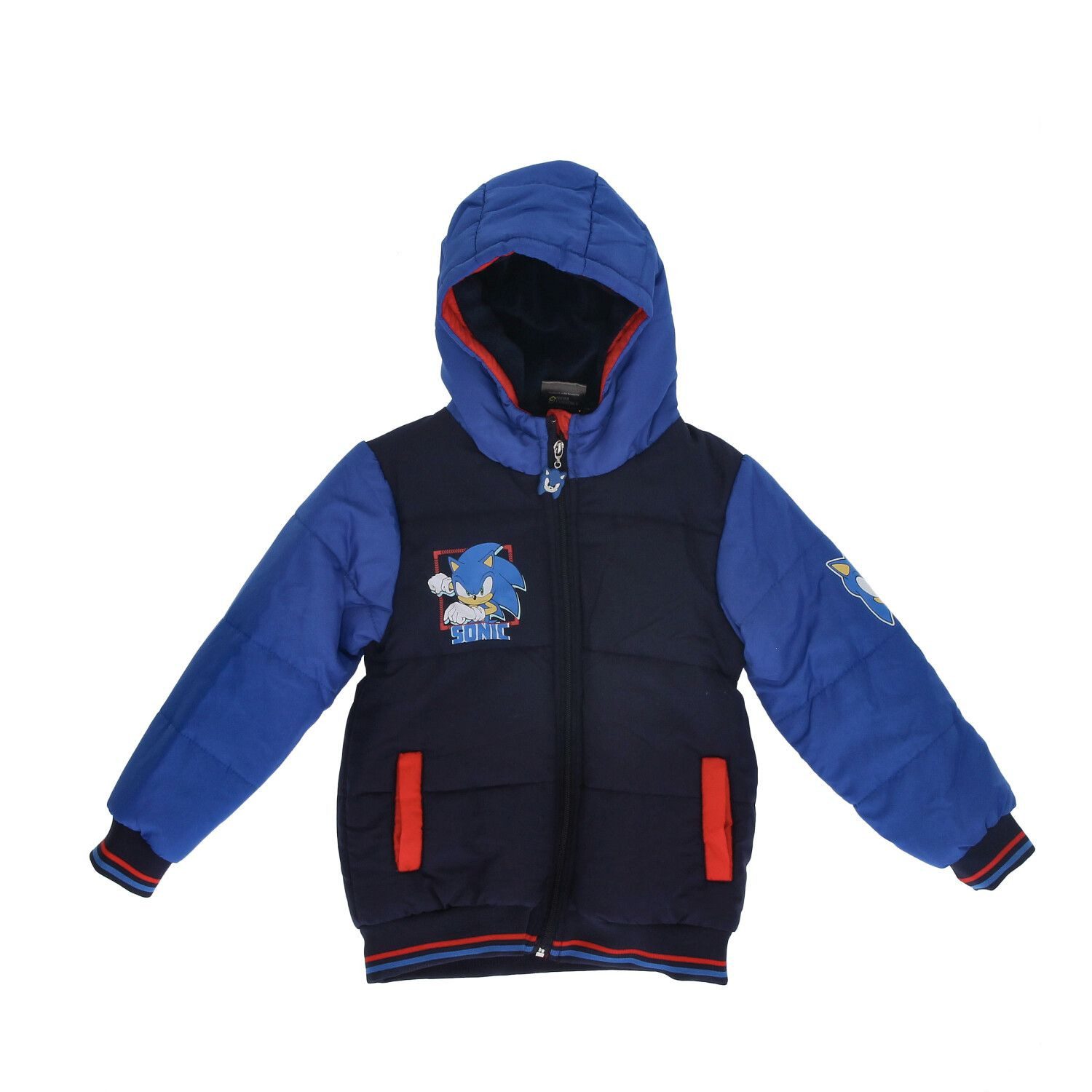 Sonic Winterjacke Warme Kinder Winterjacke aus Polyester Ideal für kalte Tage in Blau