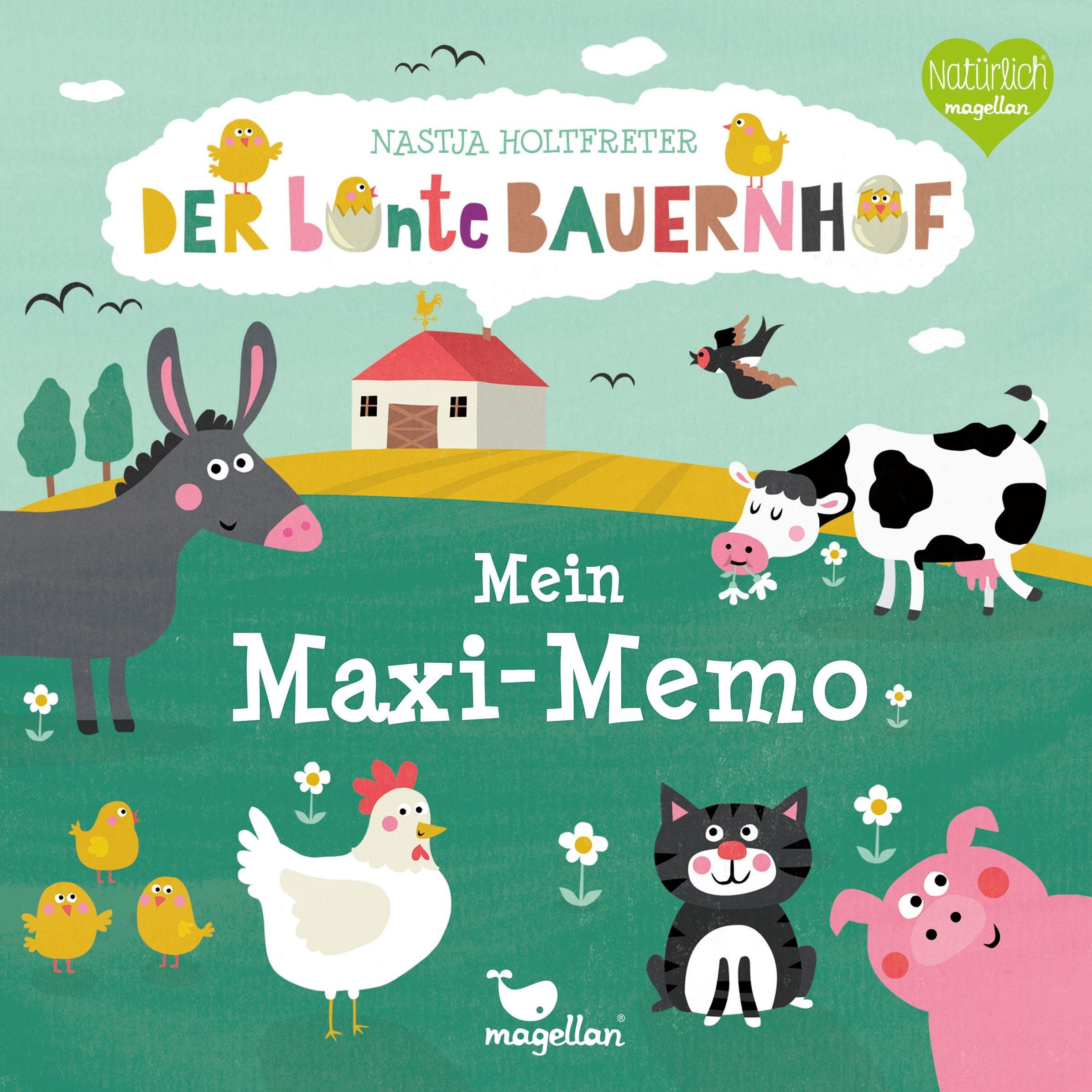 Magellan Spiel Der bunte Bauernhof - Mein Maxi-Memo
