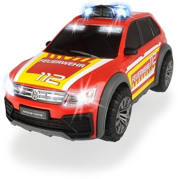 Dickie Toys Spielzeug-Auto VW Tiguan R-Line Fire Car, mit Licht und Sound