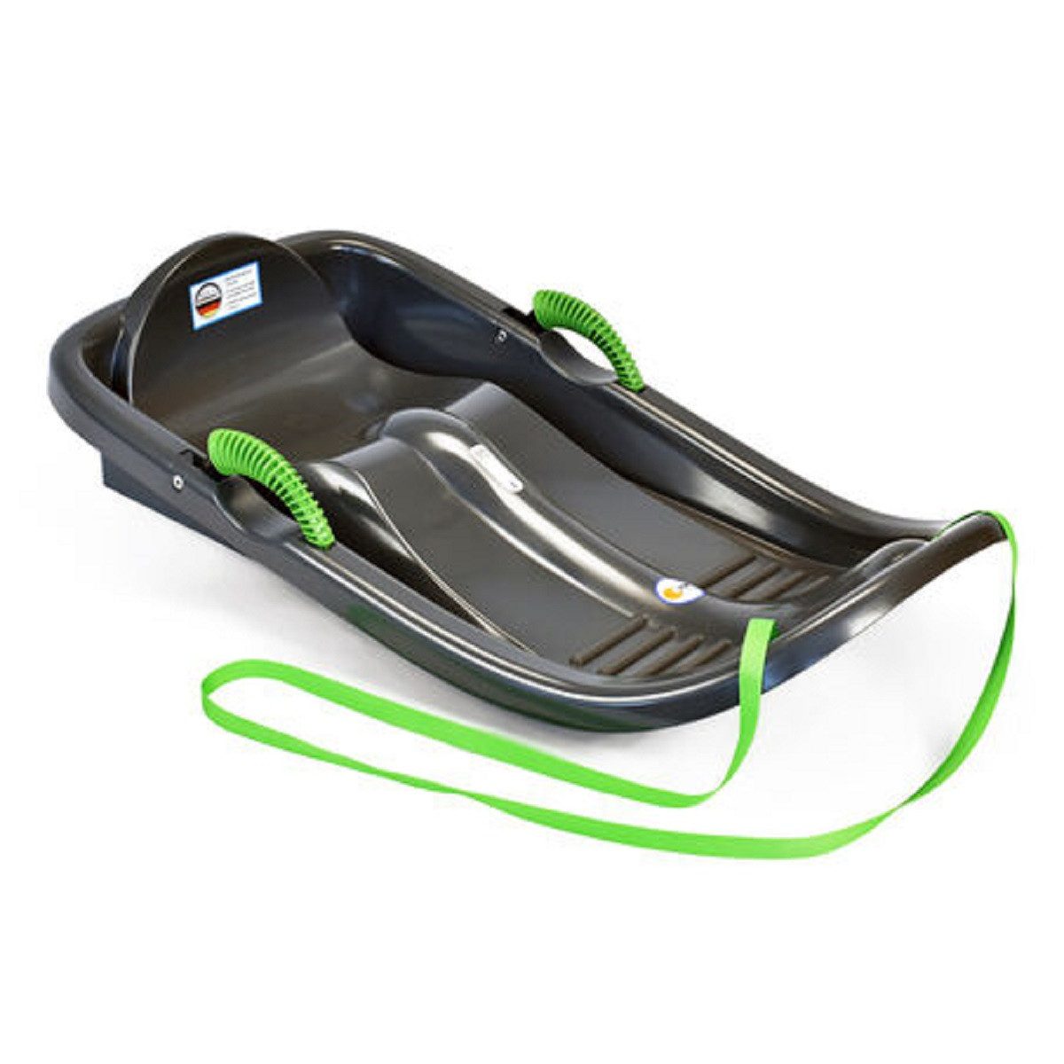 Bob Schneebob Bobschlitten Snow Bird De Luxe Anthrazit