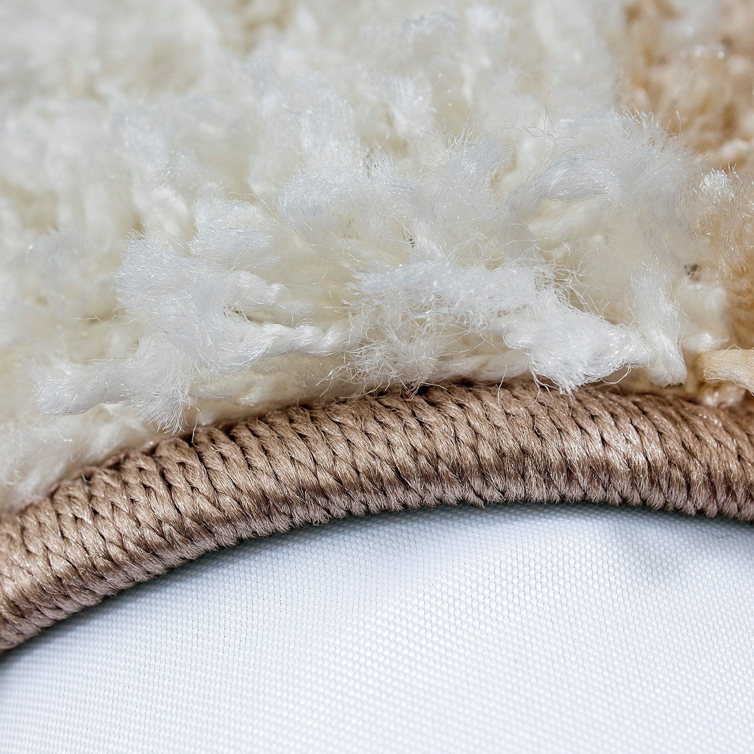 Carpettex Hochflor-Bettumrandung Kariert Design, Höhe 30 günstig online kaufen