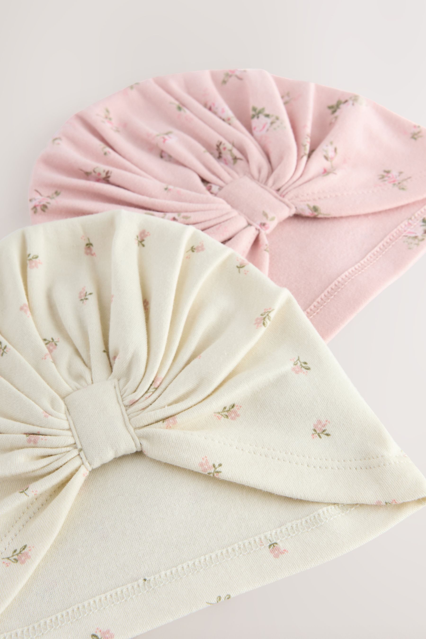 Next Erstlingsmütze Turbanmützen, 2er-Pack (2-St)