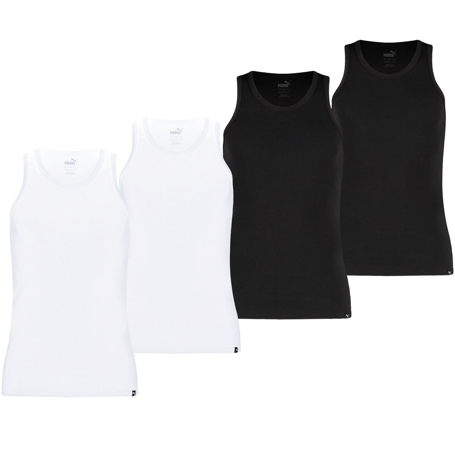 PUMA BODYWEAR Unterhemd mit Rundhals-Ausschnitt, 100% günstig online kaufen