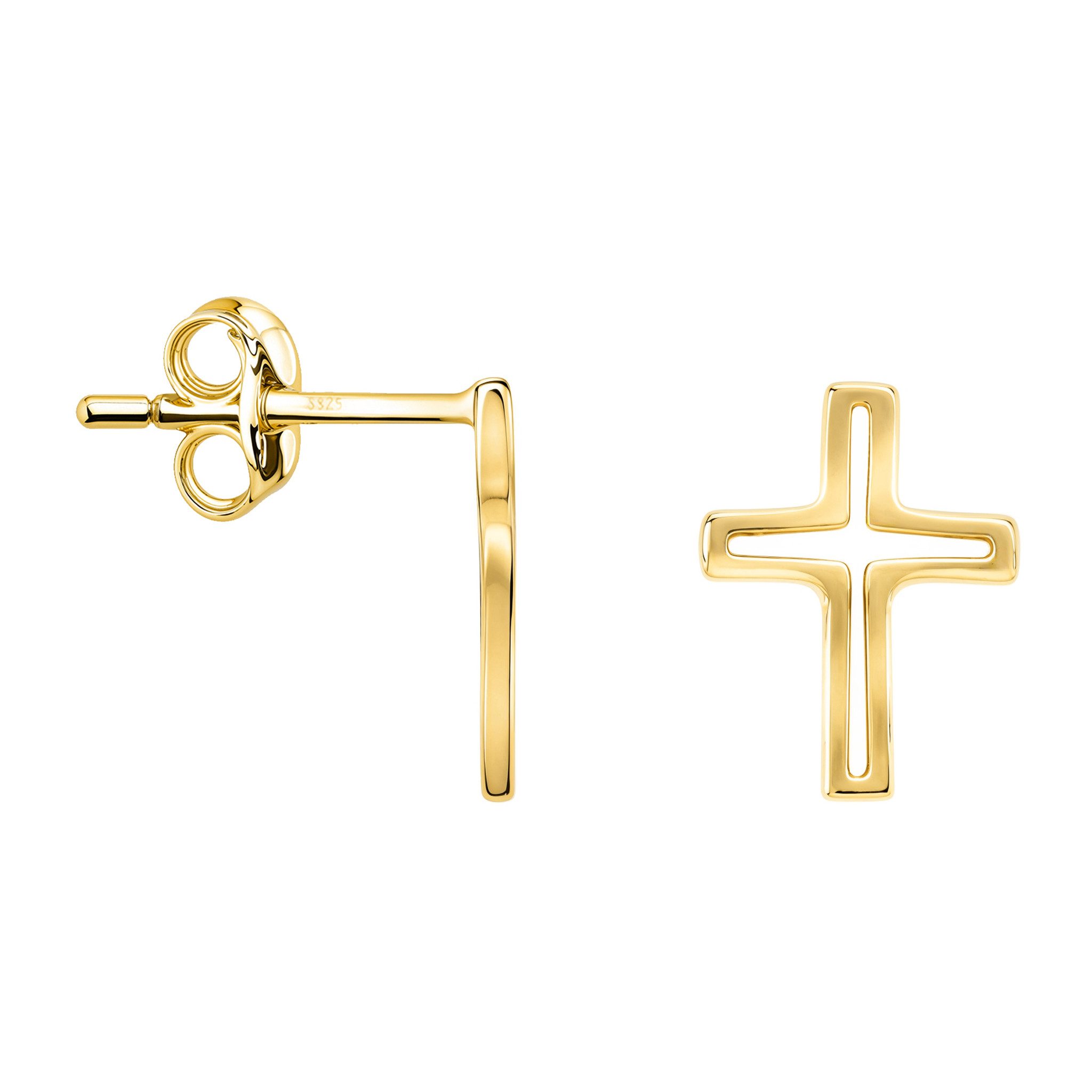 Sofia Milani Paar Ohrstecker Kreuz, 925 günstig online kaufen