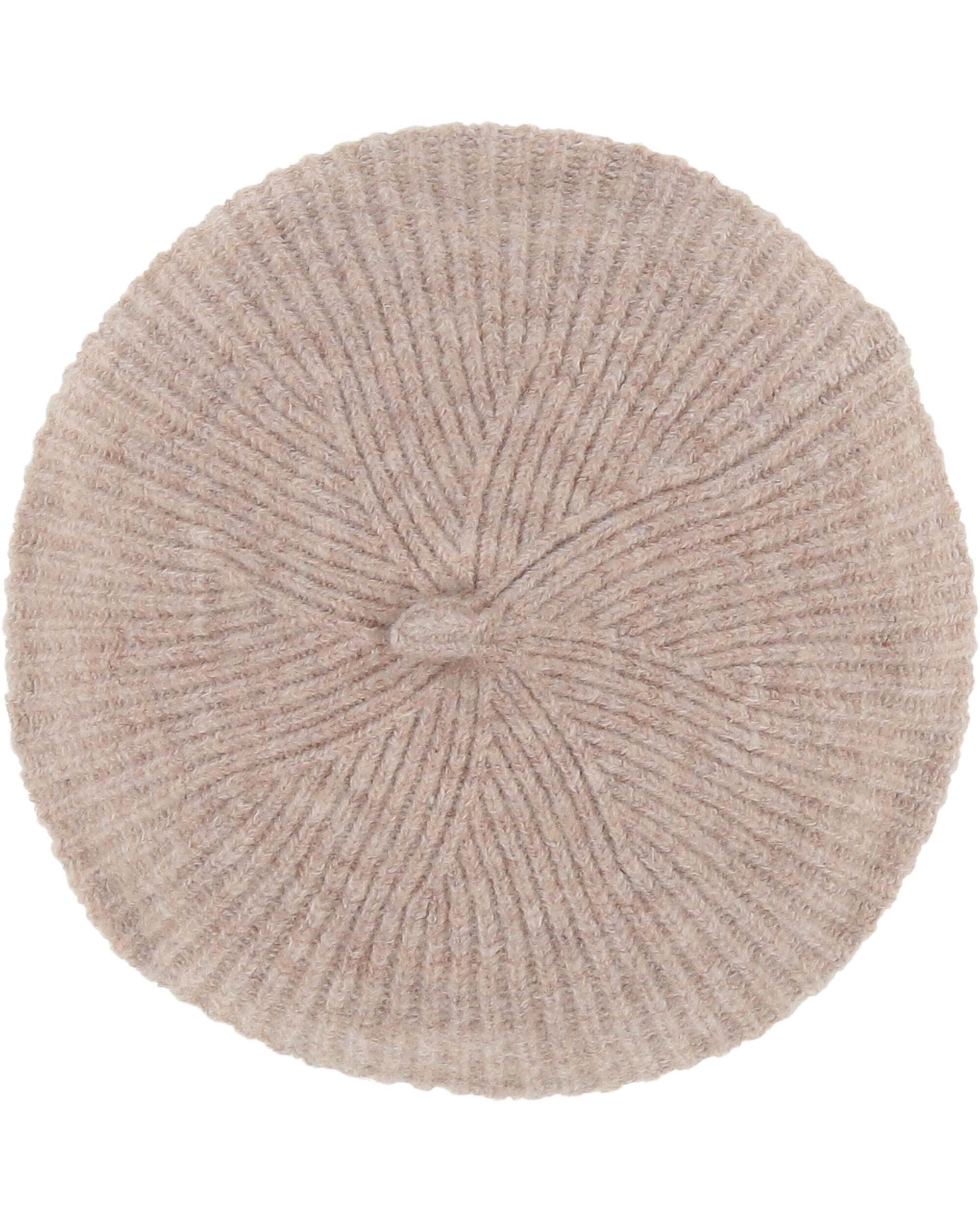 Fraas Strickmütze Polyester Strick-Baskenmütze (ohne Fransen)