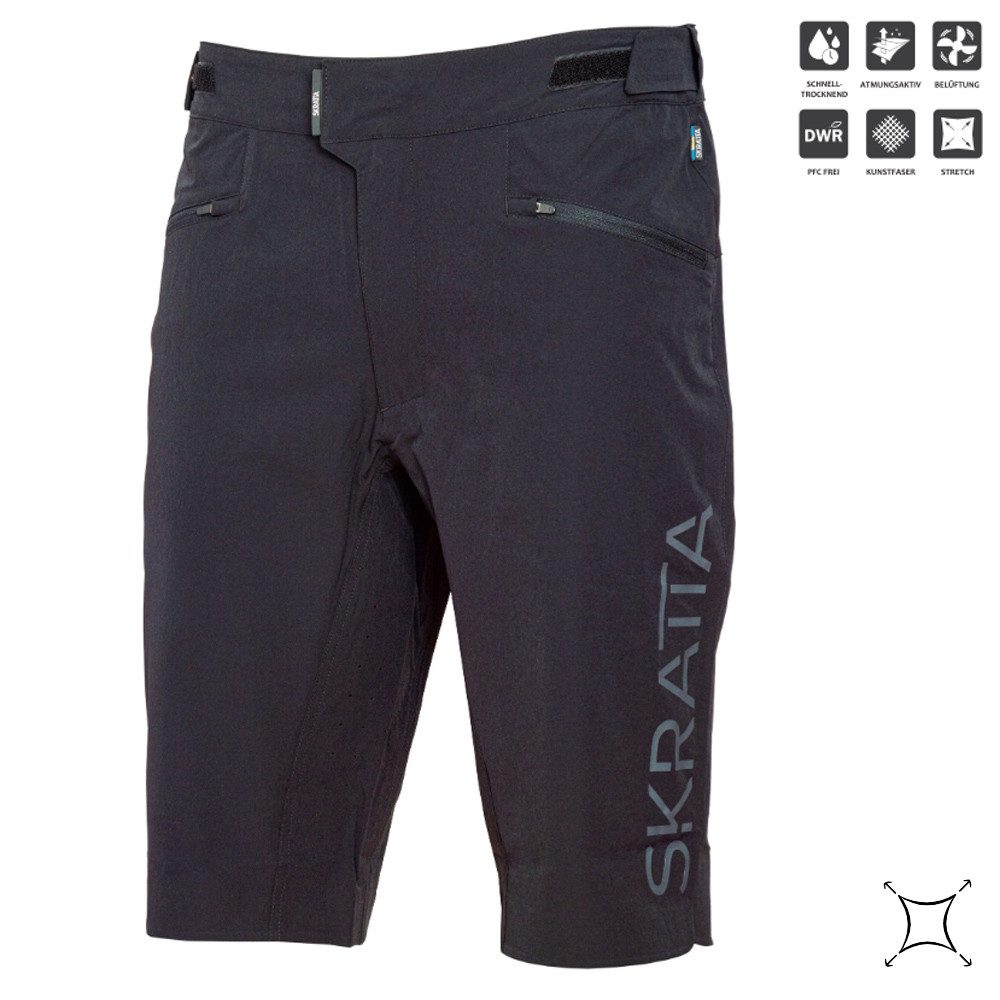 Skratta Trainingstights Skratta - Bente Shorts - kurze Hosen Stretch Radhose Wanderhose