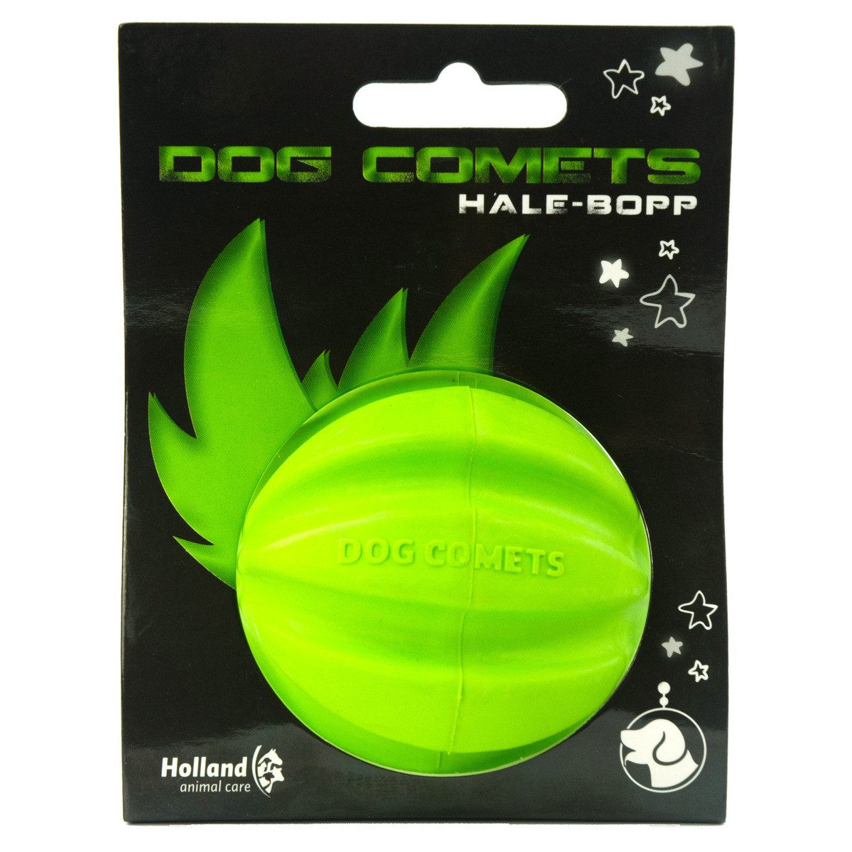 Tierball Hundespielzeug Ball Hale-Bopp ohne Seil grün