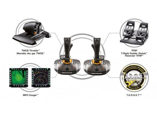 Thrustmaster T.16000M Space Sim Duo Stick Joystick