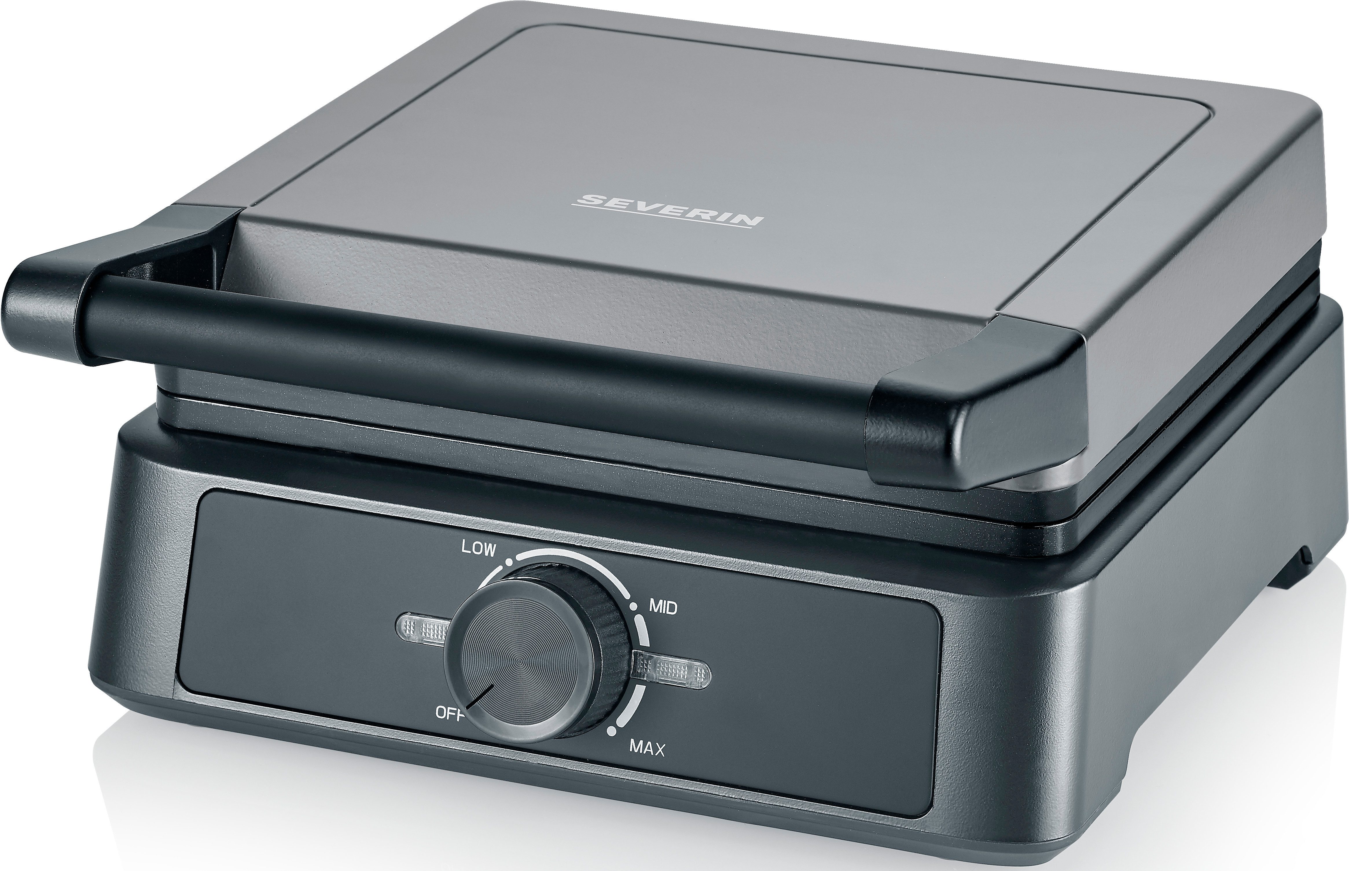 Severin Waffeleisen WA 2125, 1600 W, Belgisches Waffeleisen