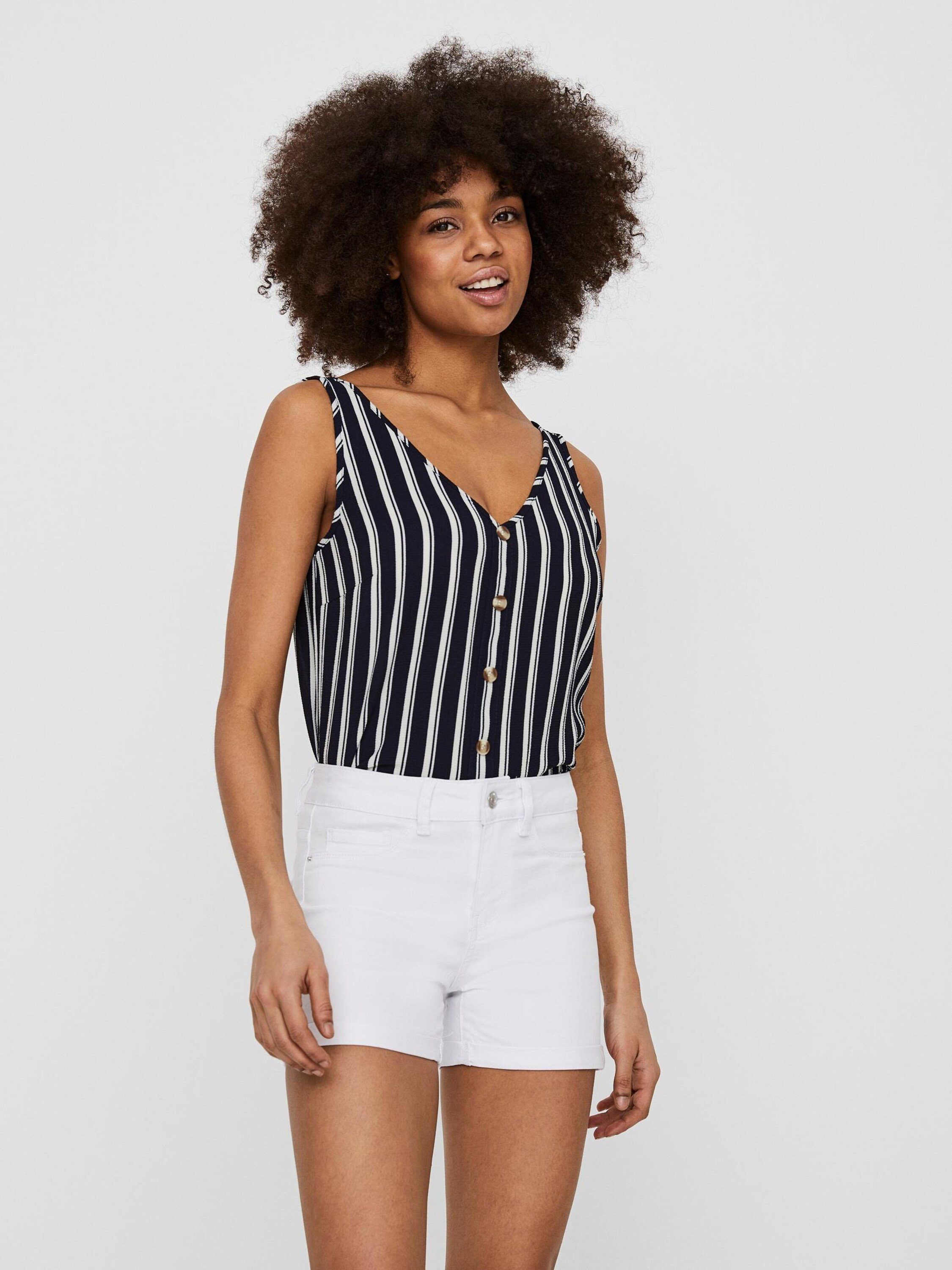 Vero Moda Blusentop (1-tlg) Plain/ohne Details