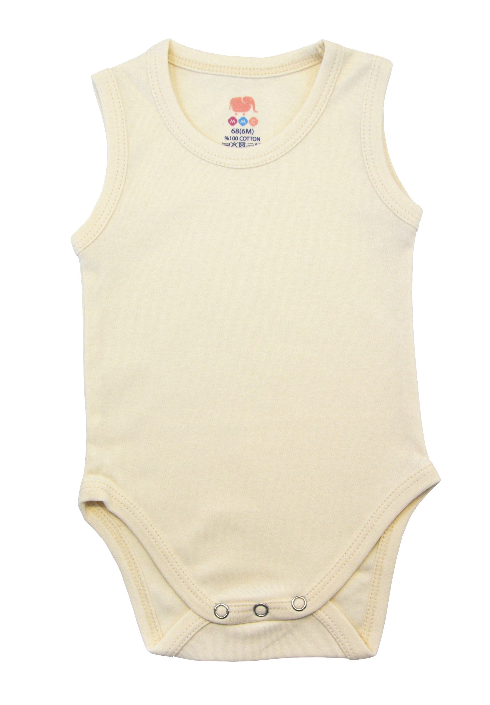 M.M.C. Body Achselbody Baby und Kleinkind Ärmellos, 5er Set (5-tlg)