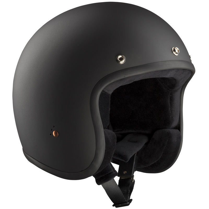 Bandit Motorradhelm ECE Jet 2 Black Matt Jethelm