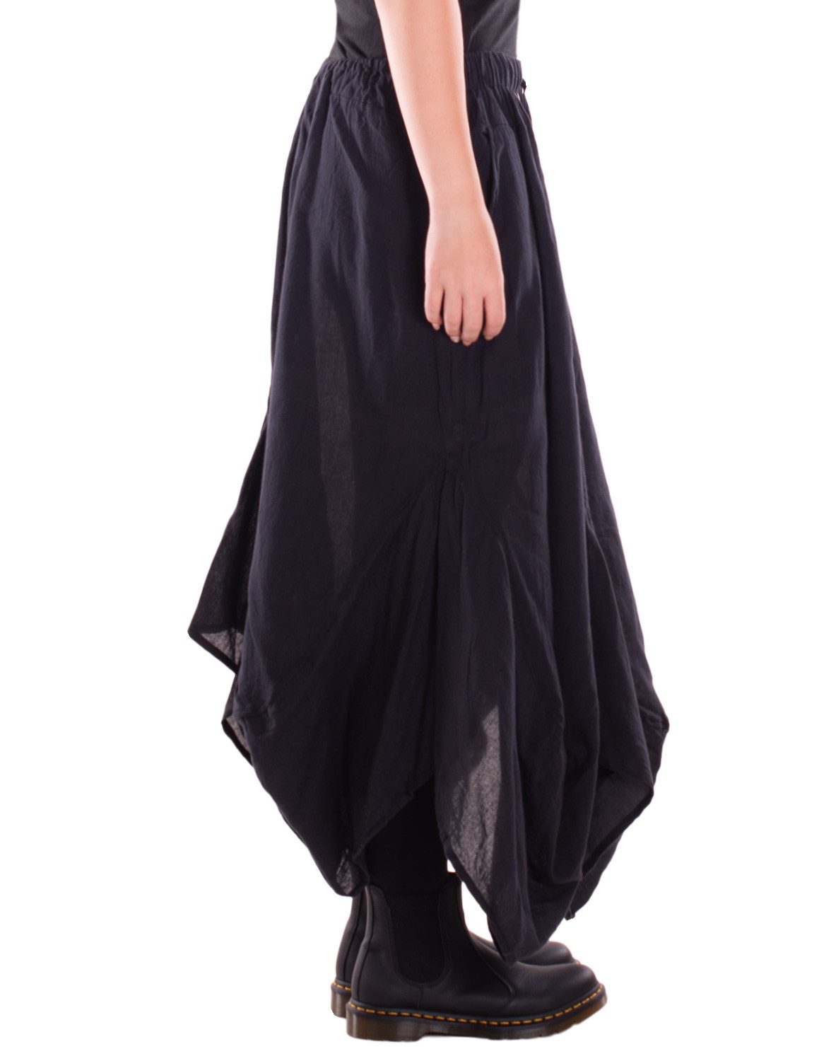 Vishes Ballonrock Langer Rock Damen Ballonrock Baumwolle Taschen Freesize 34-42 Alternative Mode, Boho, Hippie, Ethno, Festival