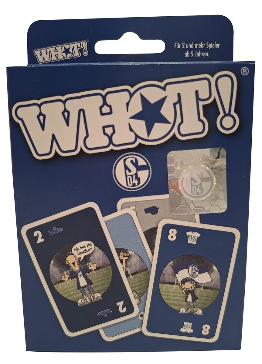 MATCHBOX Spiel Winning Moves 011644 Kartenspiel - WHOT FC Schalke 04 - Spielkarten, Winning Moves