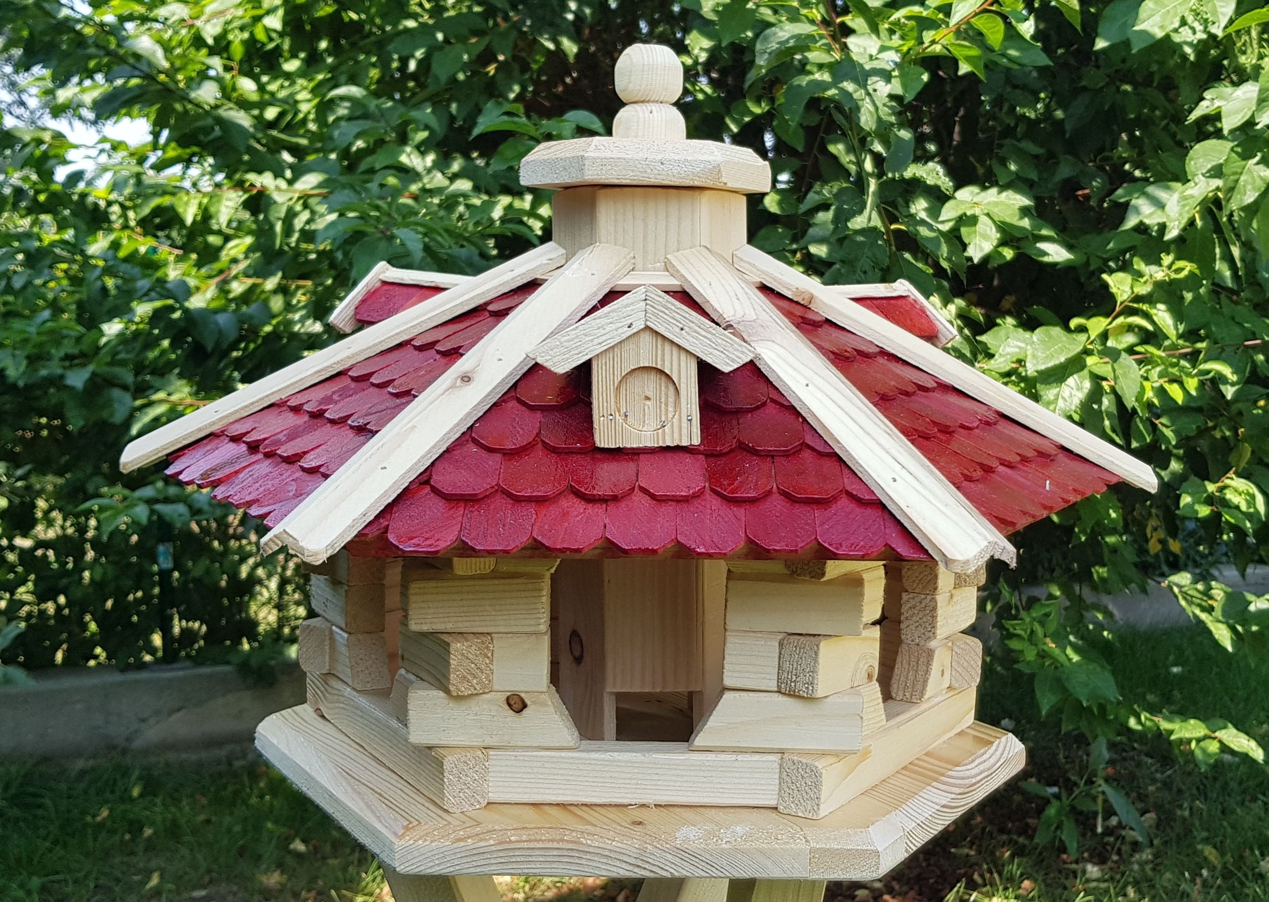 Holzdekoladen Vogelhaus Vogelhaus aus Holz 48x33 cm Typ 37