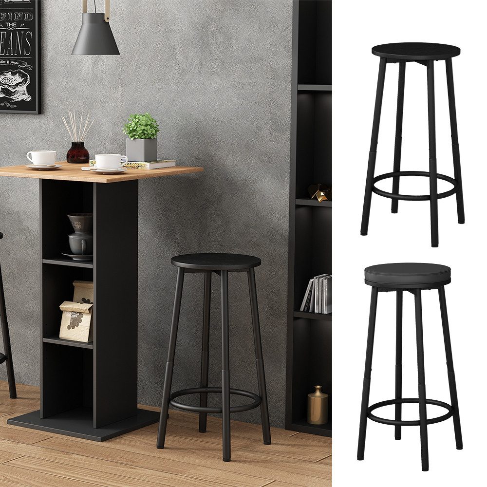 Vicco Barhocker Edmonton, Schwarz, 31.5 x günstig online kaufen