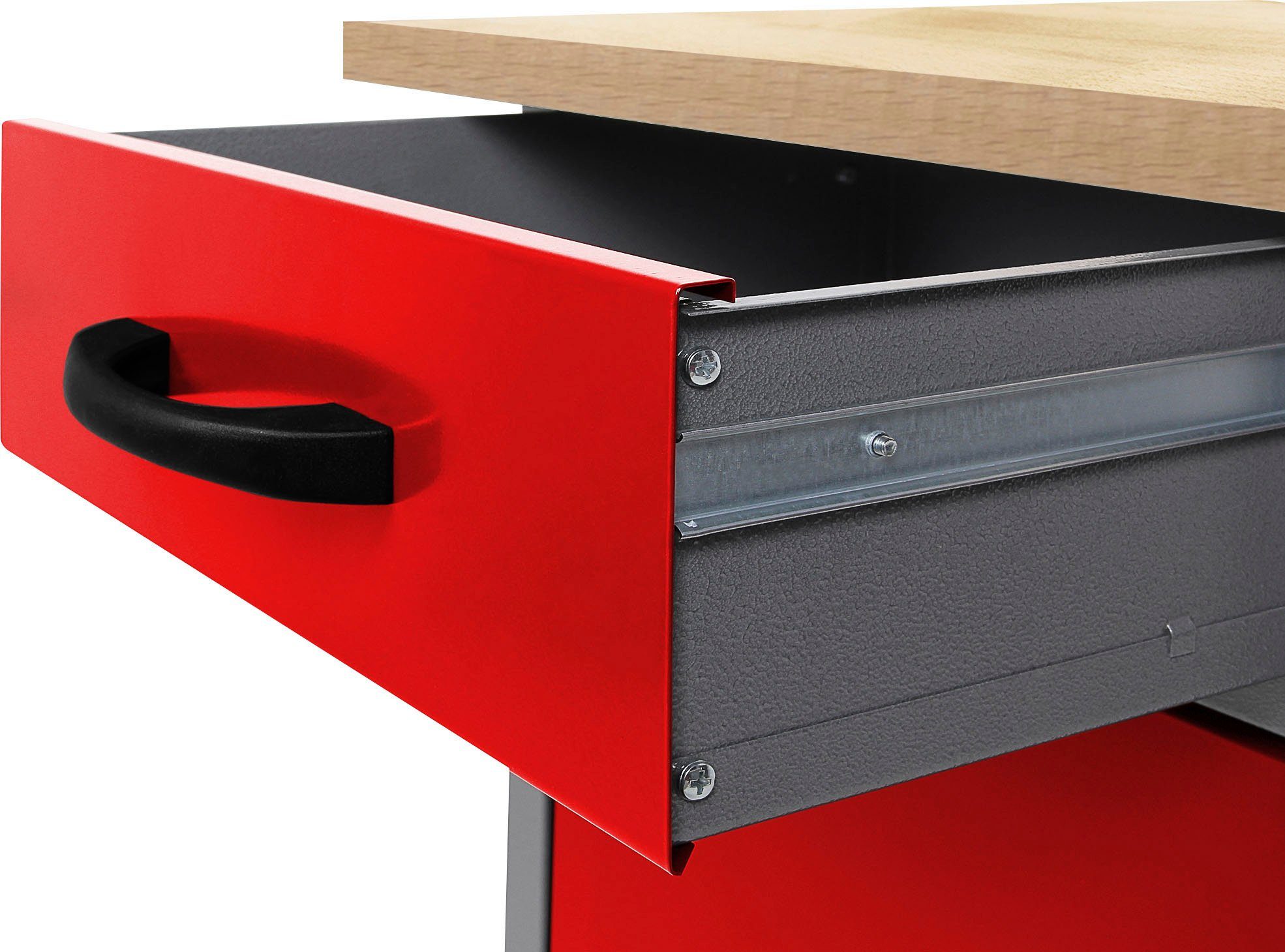 ONDIS24 Werkbank Harry, (Set), ca. 160 cm, höhenverstellbar