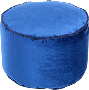 Kayoom Stauraumhocker Pouf Taj Mahal 125, samtweich, farbig, modern, orientalisches Design