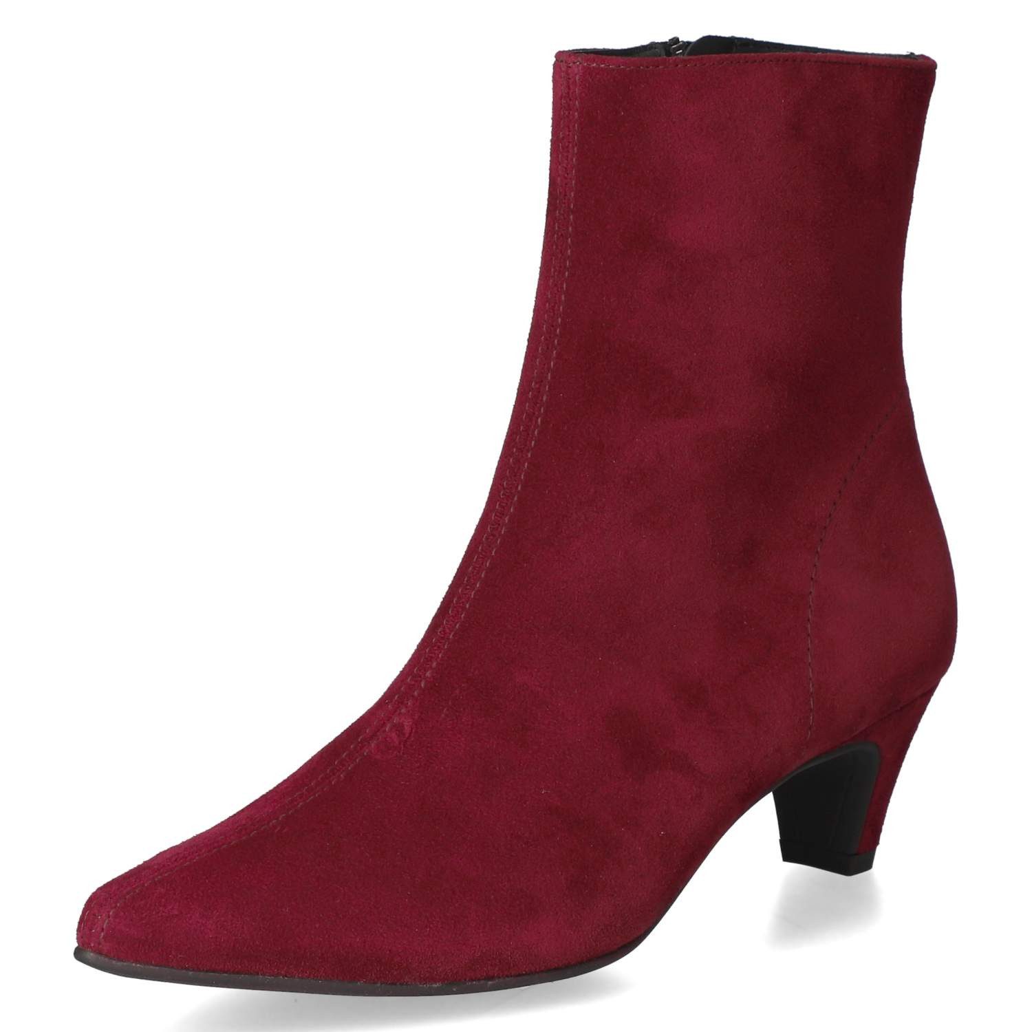 Paul Green Paul Green 8288-03 Damen Rauleder red Schlupfstiefel