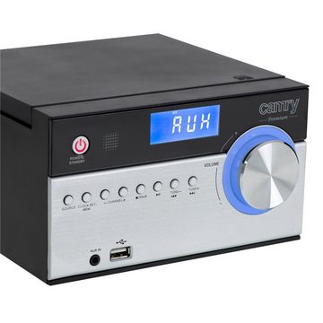 Camry CR 1173 Mini-Hi-Fi-Turm Stereoanlage (mit Bluetooth, USB, AUX-Eingang, CD-ROM, FM/AM-Radio, zwei Lautsprecher mit RMS 28W, Soundsystem, HiFi Turm, Musikanlage)