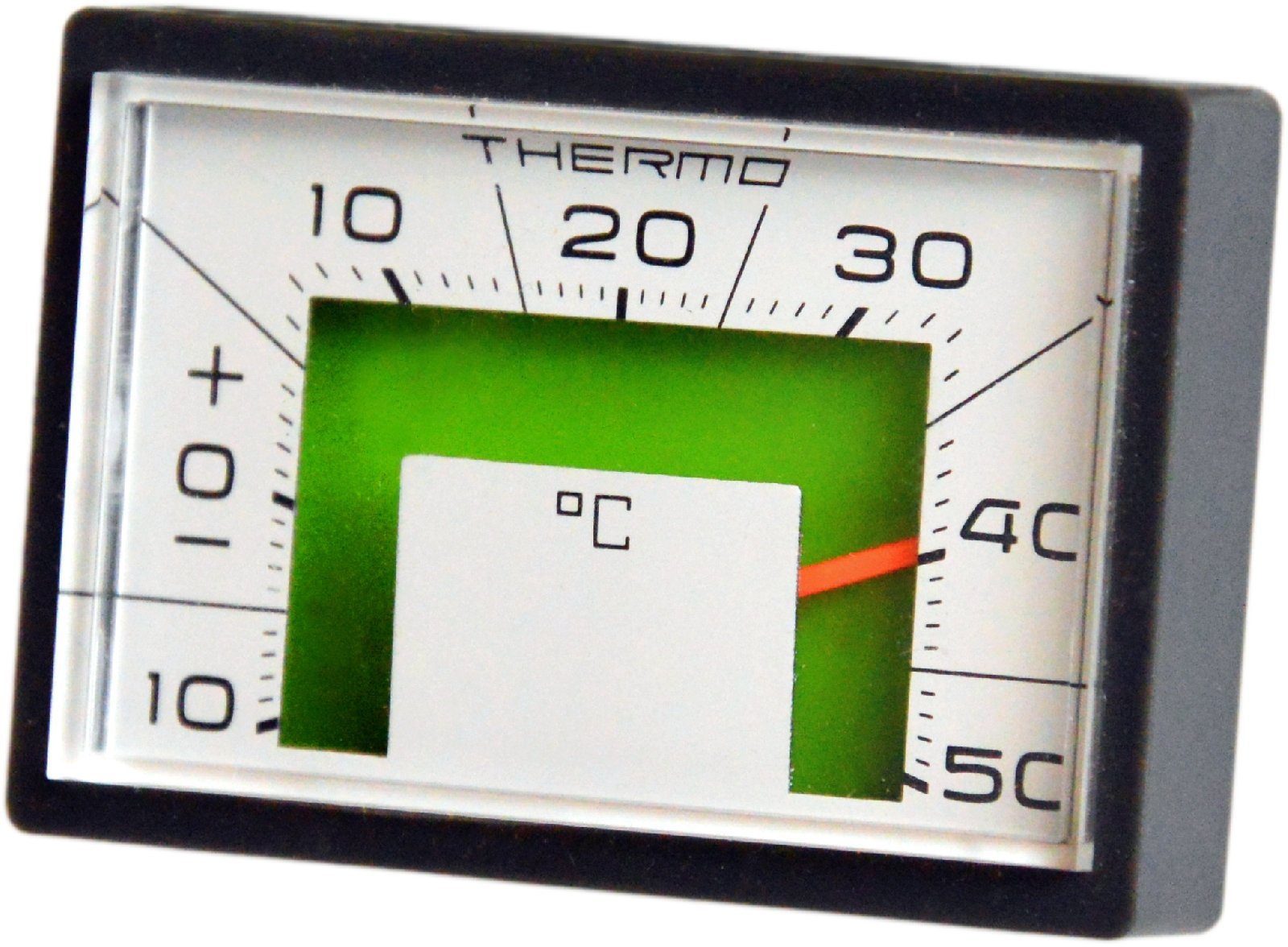 Raumthermometer Historisches RICHTER Thermometer 5 cm original 1973 + Halter + Magnet