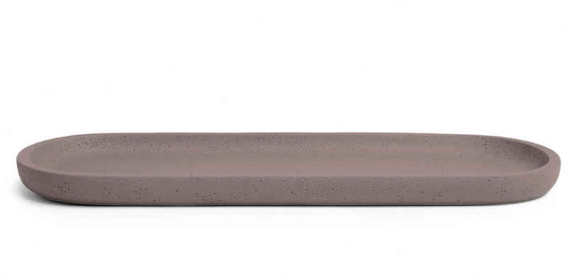 Möve Seifenablage Solid, Breite: 11,5 cm, Zement