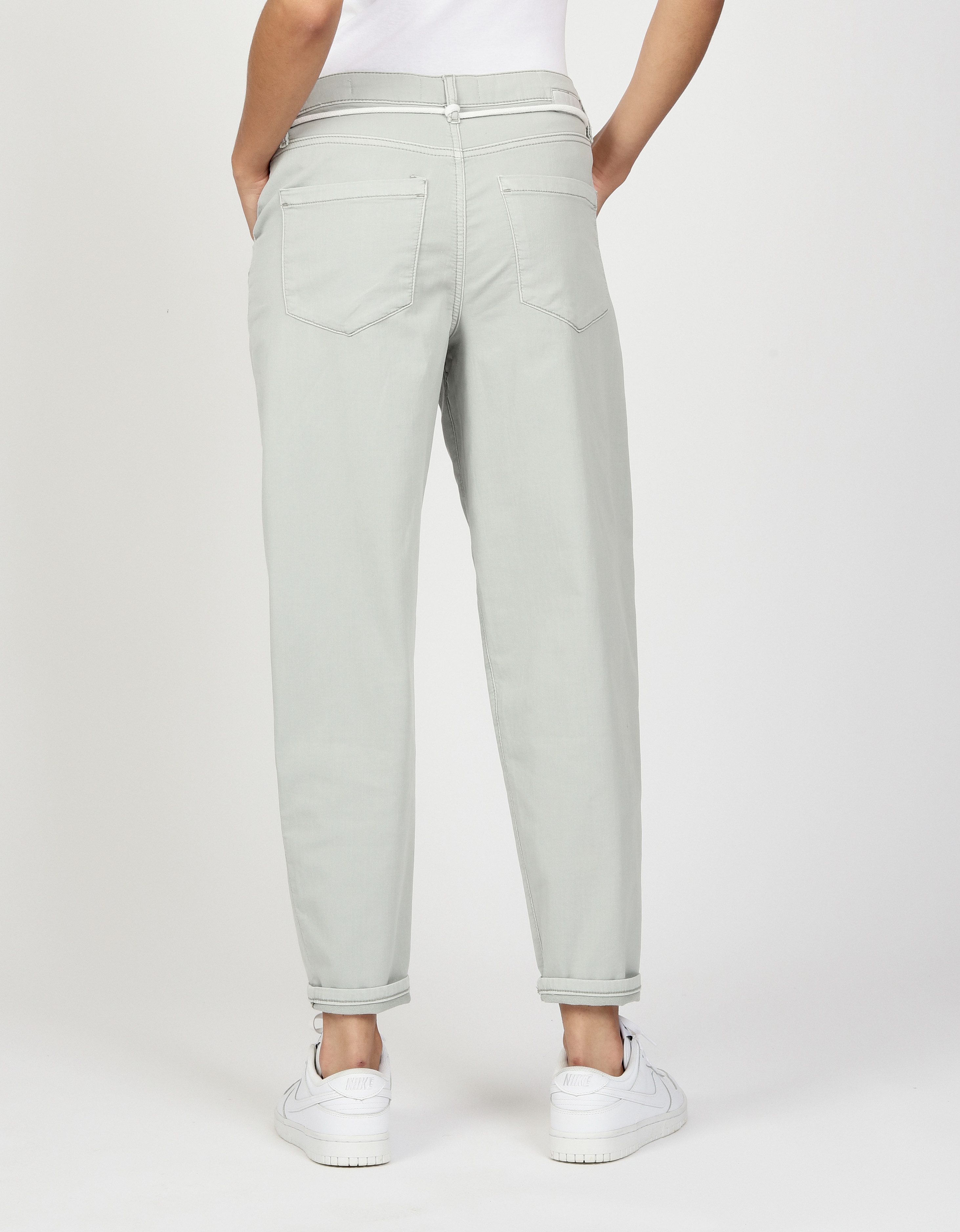 GANG 5-Pocket-Jeans 94VIA JOGGER mit Kordel-Gürtel und O-Shape günstig online kaufen