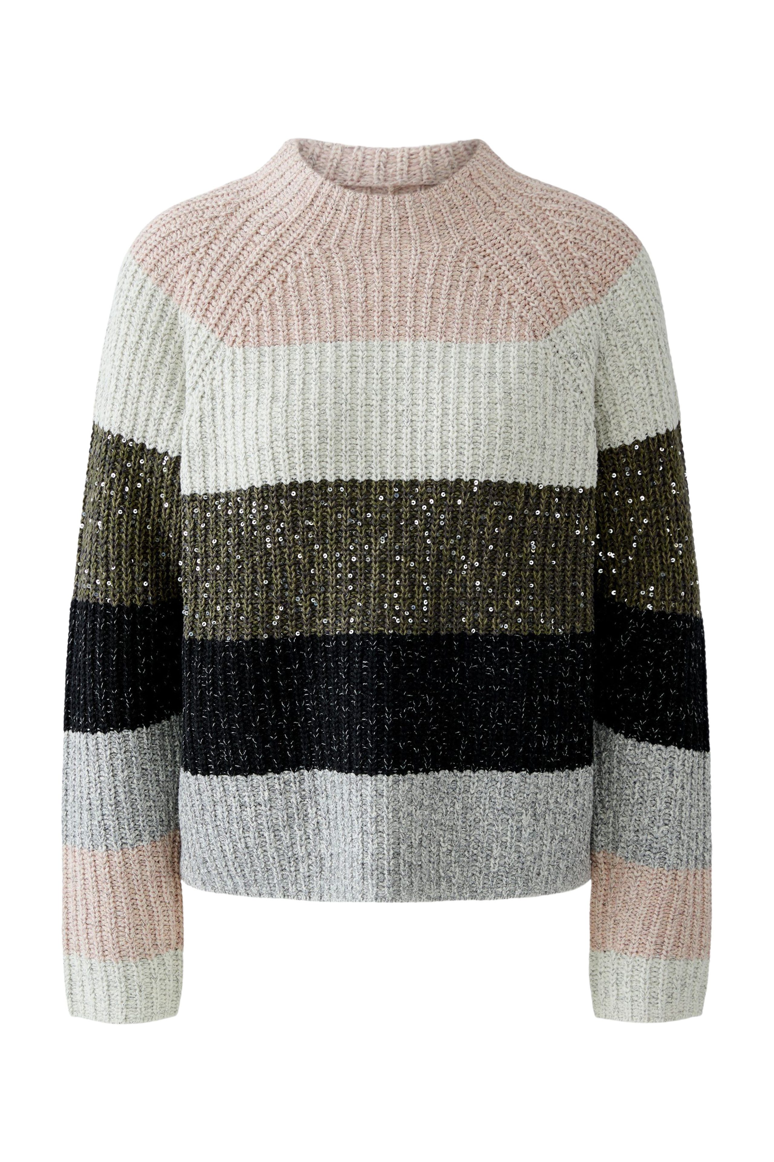 Oui Strickpullover Oui Pullover Iconic Garn Mix (1-tlg)