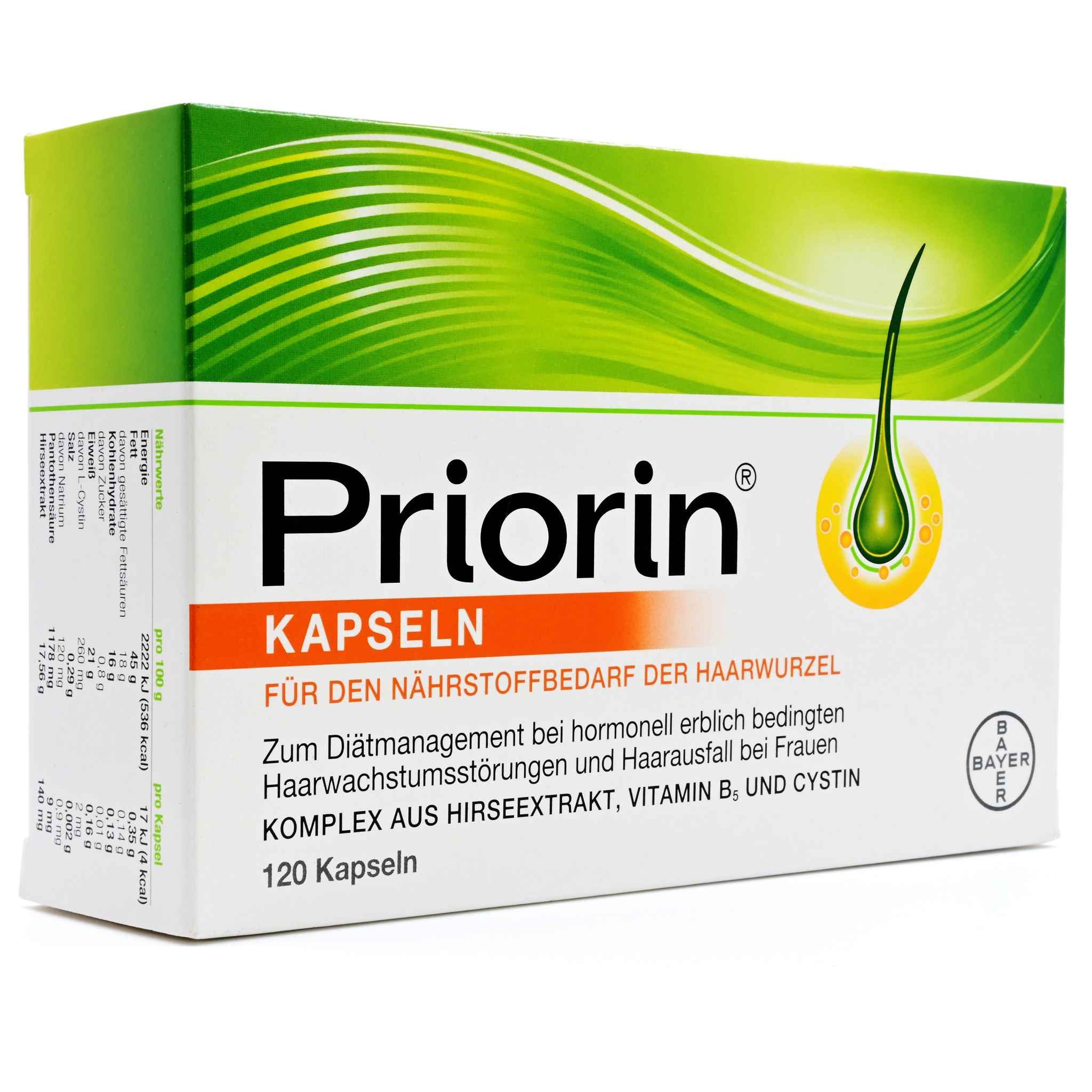 Bayer Vital GmbH PRIORIN Kapseln 120 St Kapseln