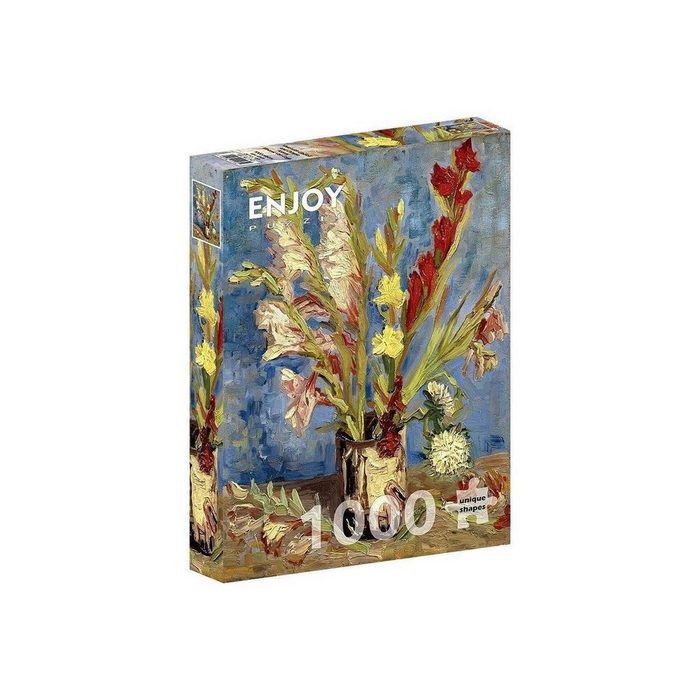 ENJOY Puzzle Puzzle ENJOY-1161 - Vincent Van Gogh: Vase mit Gladiolen und... Puzzleteile