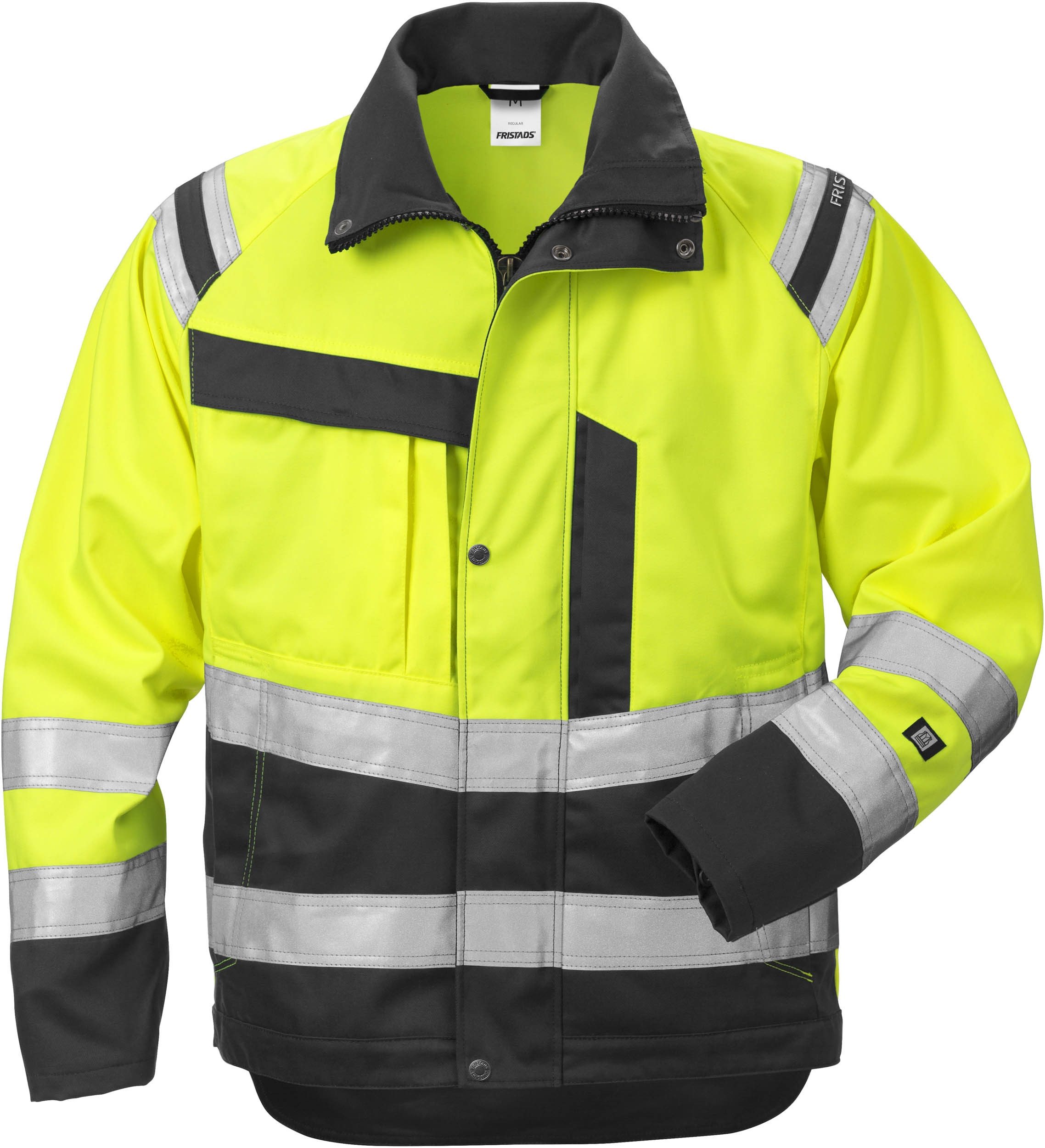 Schutzjacke Fristads Kansas 119621-196-4XL High Vis Jacke Kl. 3 4026 PLU Warnschut
