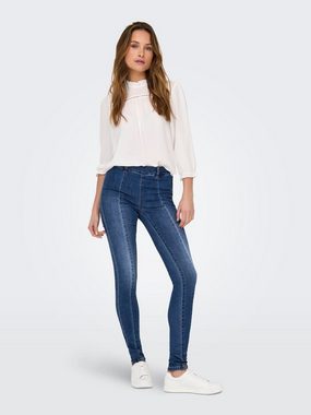 ONLY Skinny-fit-Jeans ONLWAUW MID SK ZIP CUT DNM