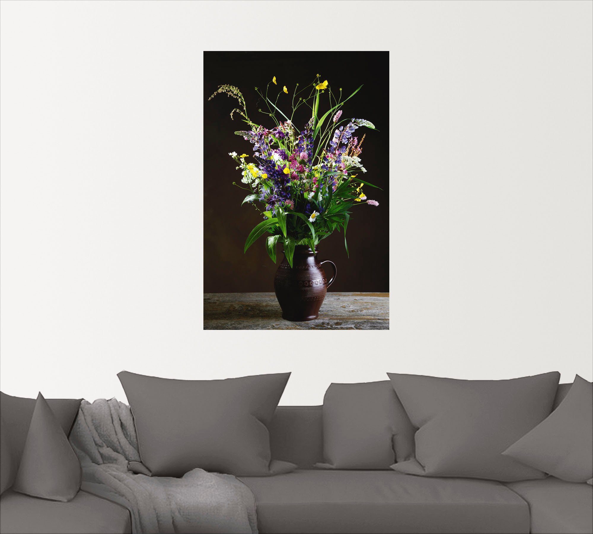 Artland Wandbild »Blumenstrauß«, Blumenbilder (1 Stück), in vielen Größen & Produktarten - Alubild / Outdoorbild für den Außenbereich, Leinwandbild, Poster, Wandaufkleber / Wandtattoo auch für Badezimmer geeignet-kaufen