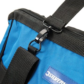 Silverline Werkzeugtasche Werkzeugtasche mit verstärktem Boden und großer Öffnung 400 x 200 x