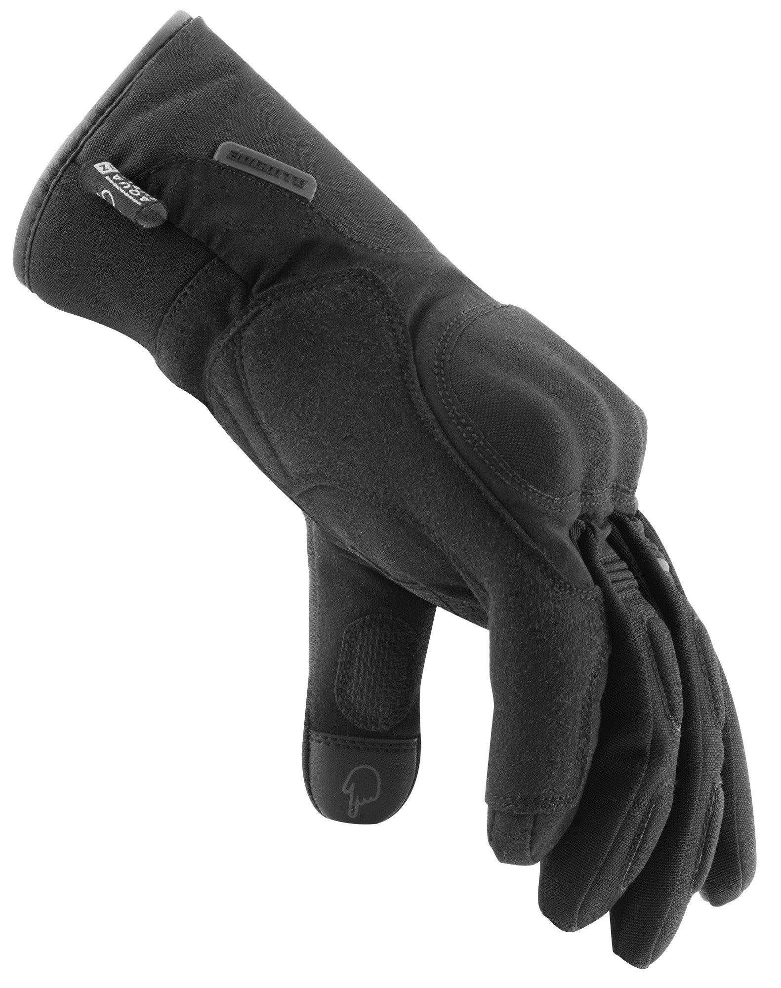 Bogotto Motorradhandschuhe Rusty-RS wasserdichte Motorrad Handschuhe kurze Stulpe,Touchscreenbedienung möglich,wasserdicht – Bild 3 von 4