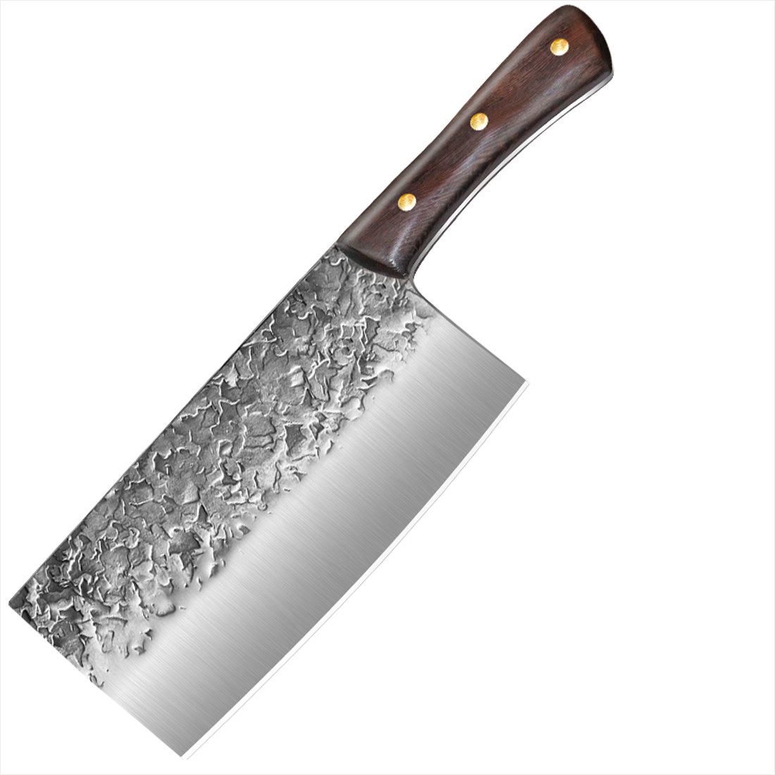 KEENZO Hackmesser Handgemacht Geschmiedet Küchenmesser Kochmesser Hackbeil Messer