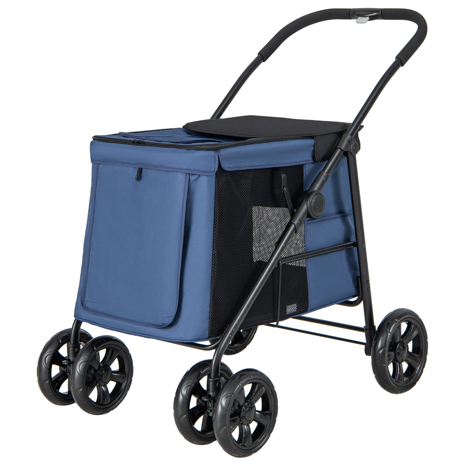 COSTWAY Hundebuggy Hundewagen, klappbar bis 40 kg