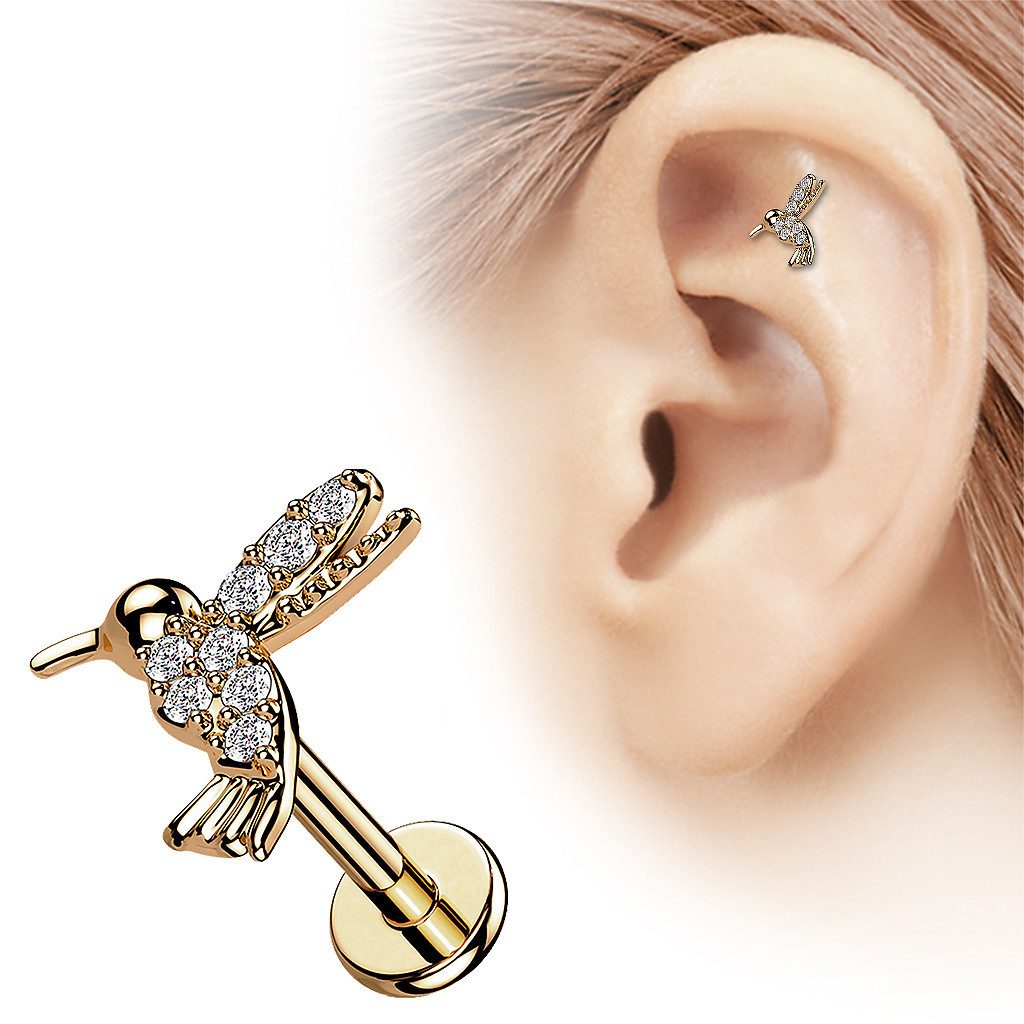 Taffstyle Piercing-Set Labret Tragus Monroe Piercing günstig online kaufen