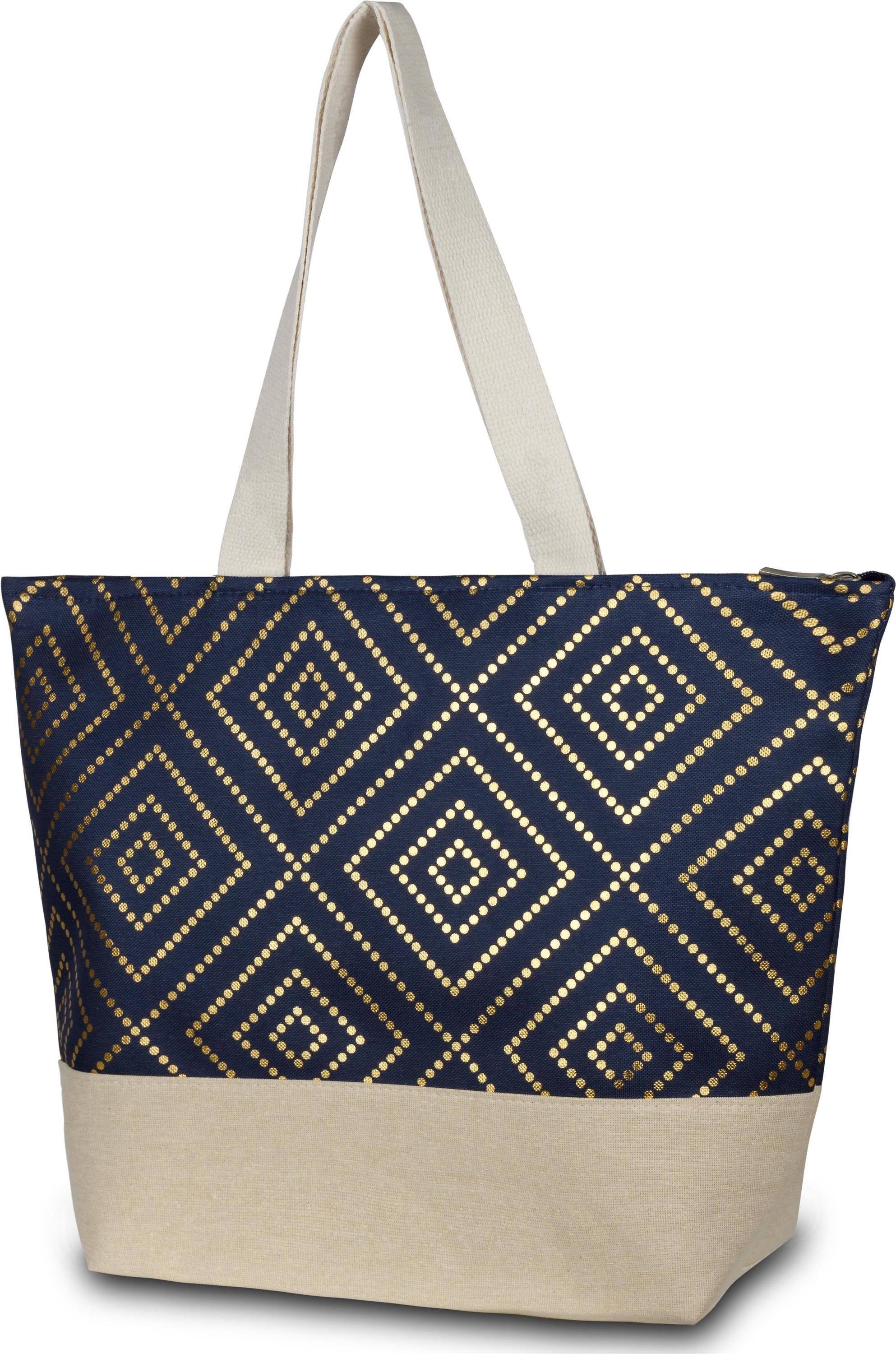 normani Strandtasche Große Strandtasche Nika, XXL Damen Tasche 20 Liter