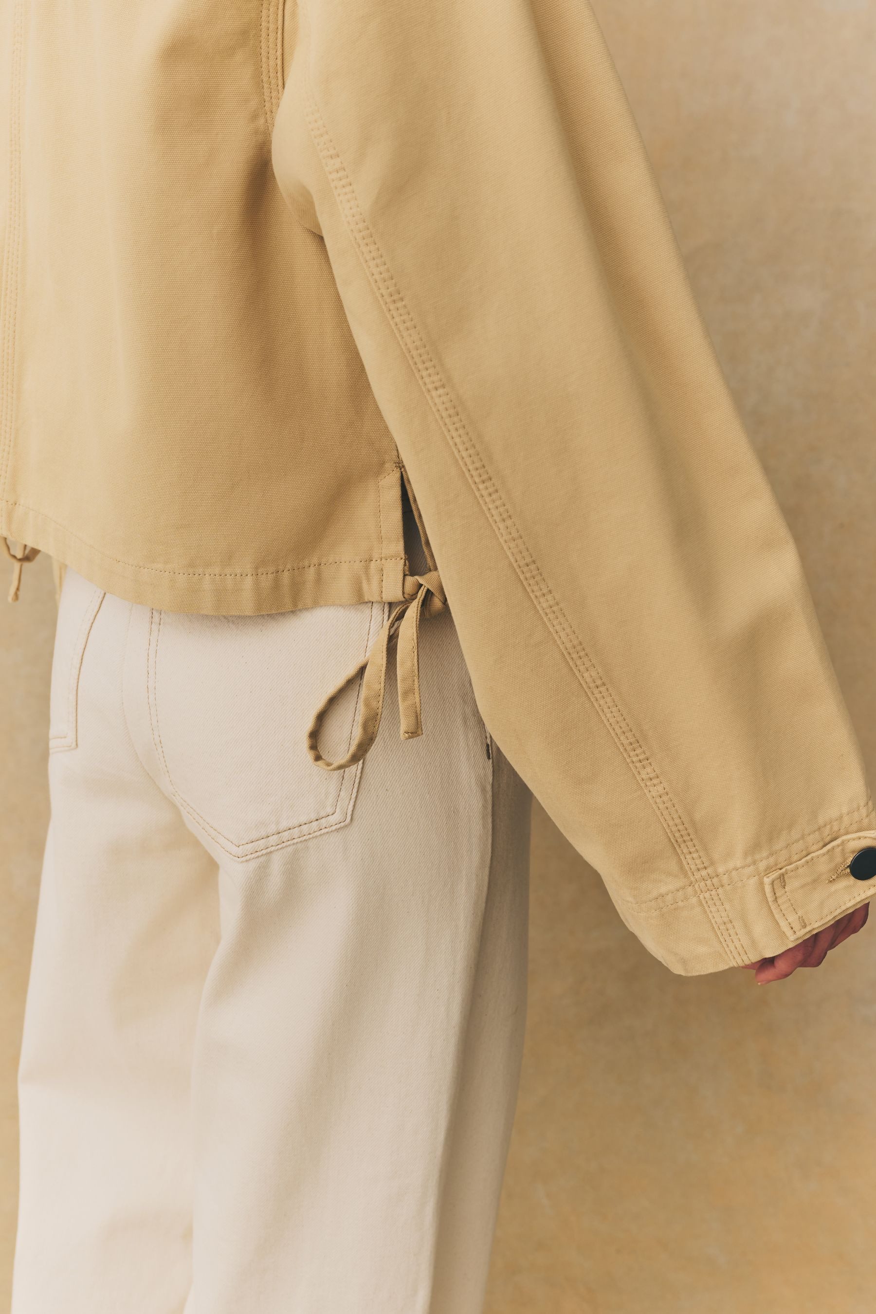 Next Arbeitsjacke Workwear-Jacke aus 100 % Baumwolle (1-St)