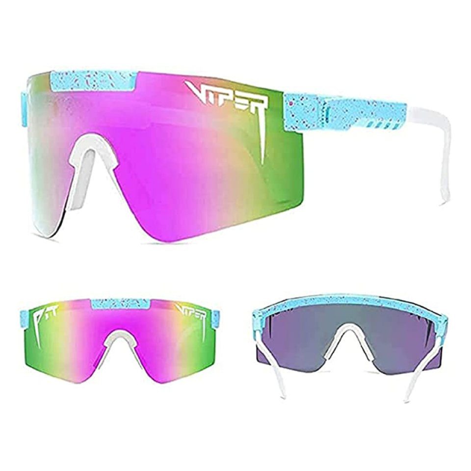 Blusmart Fahrradbrille UV400-Sonnenbrille, UV400, Radfahren, Laufen, Golf, Angeln, Winddichte 1
