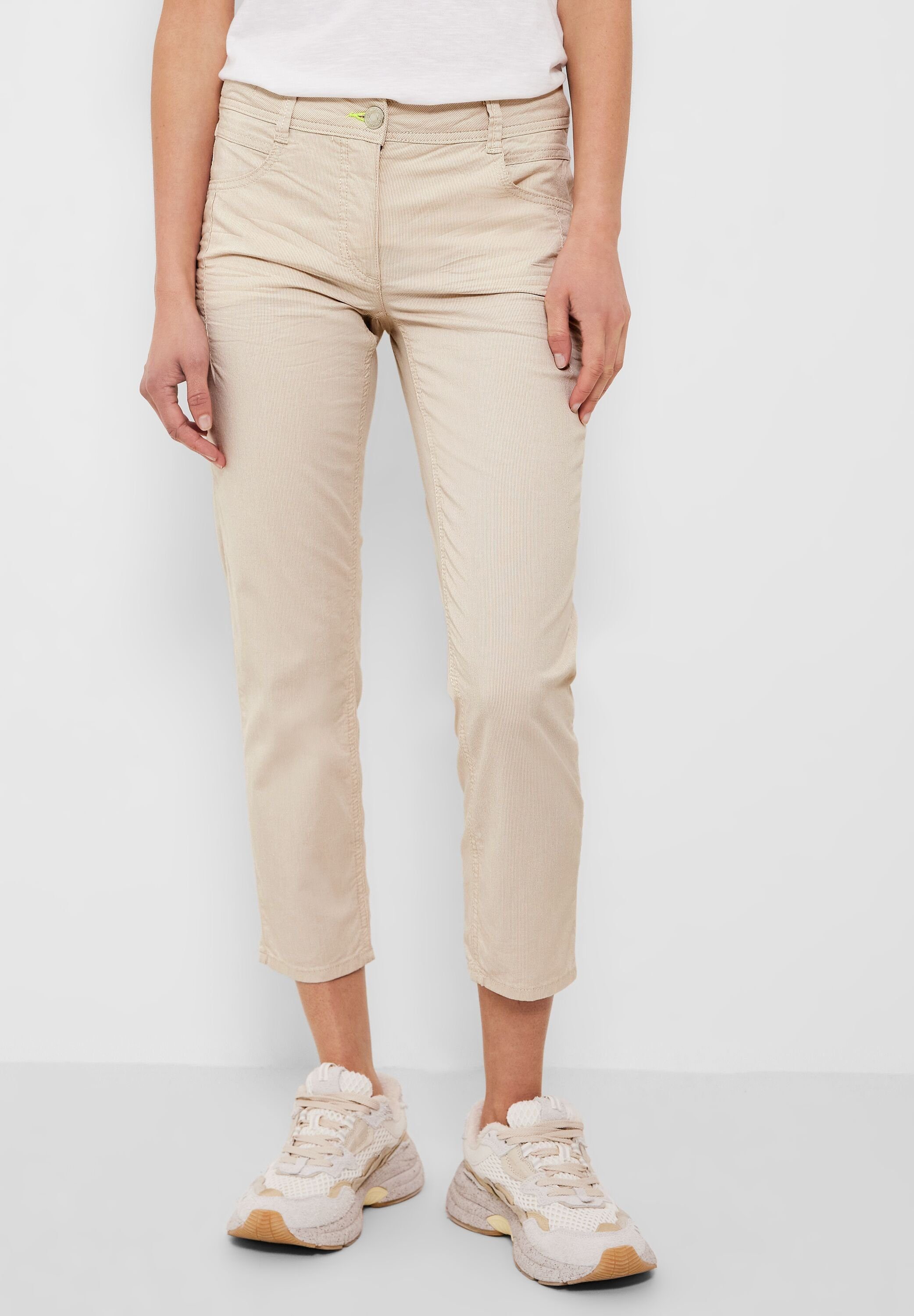 Cecil Stoffhose 4-Pocket Style, Loose Fit Damenhose