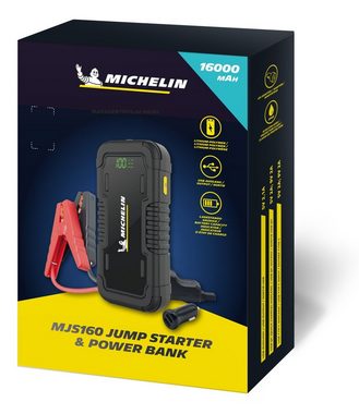 Michelin MJS160 Auto KFZ Jump Starter Powerbank 16.000 mAh Ladegerät Akku Starthilfegerät