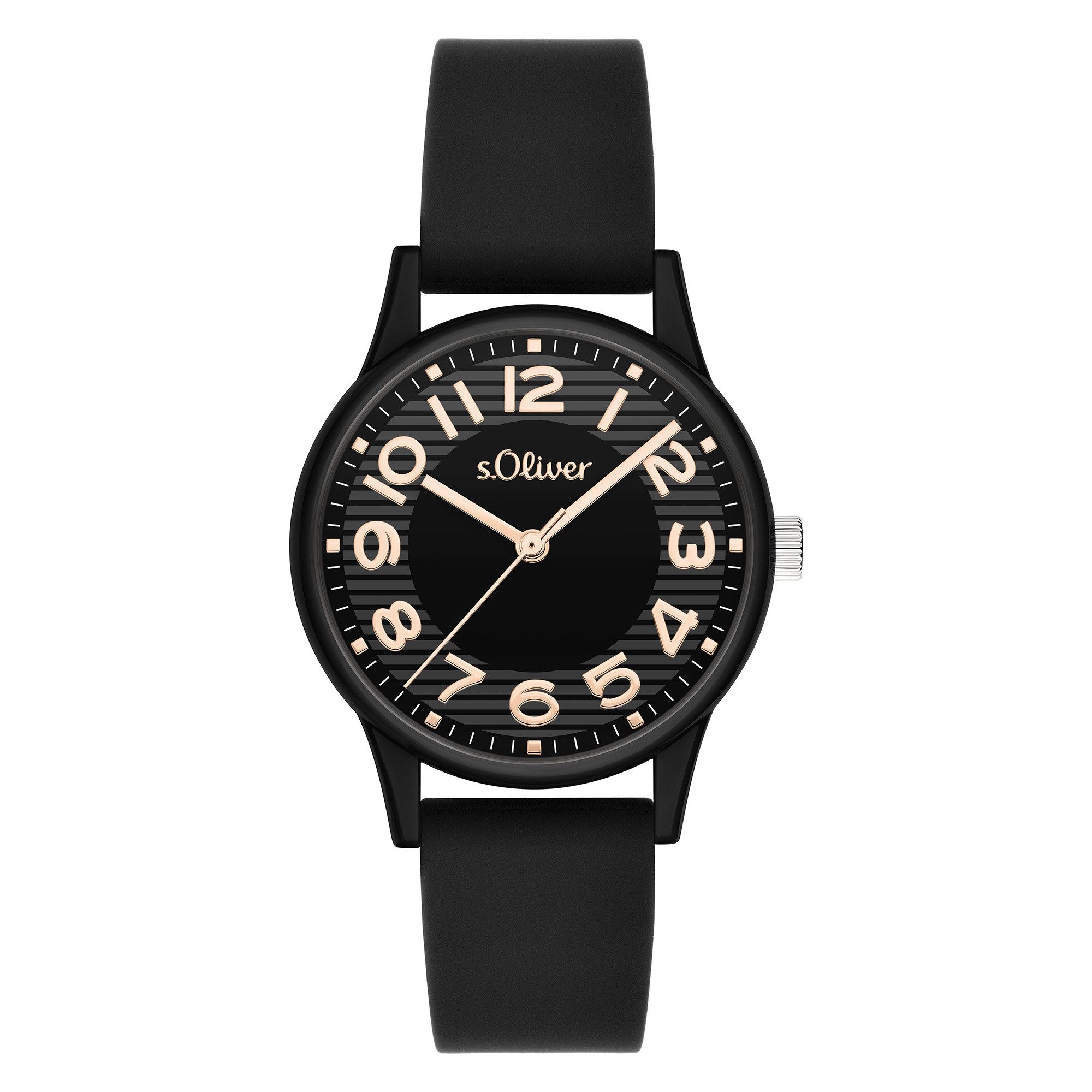s.Oliver Quarzuhr Silikon