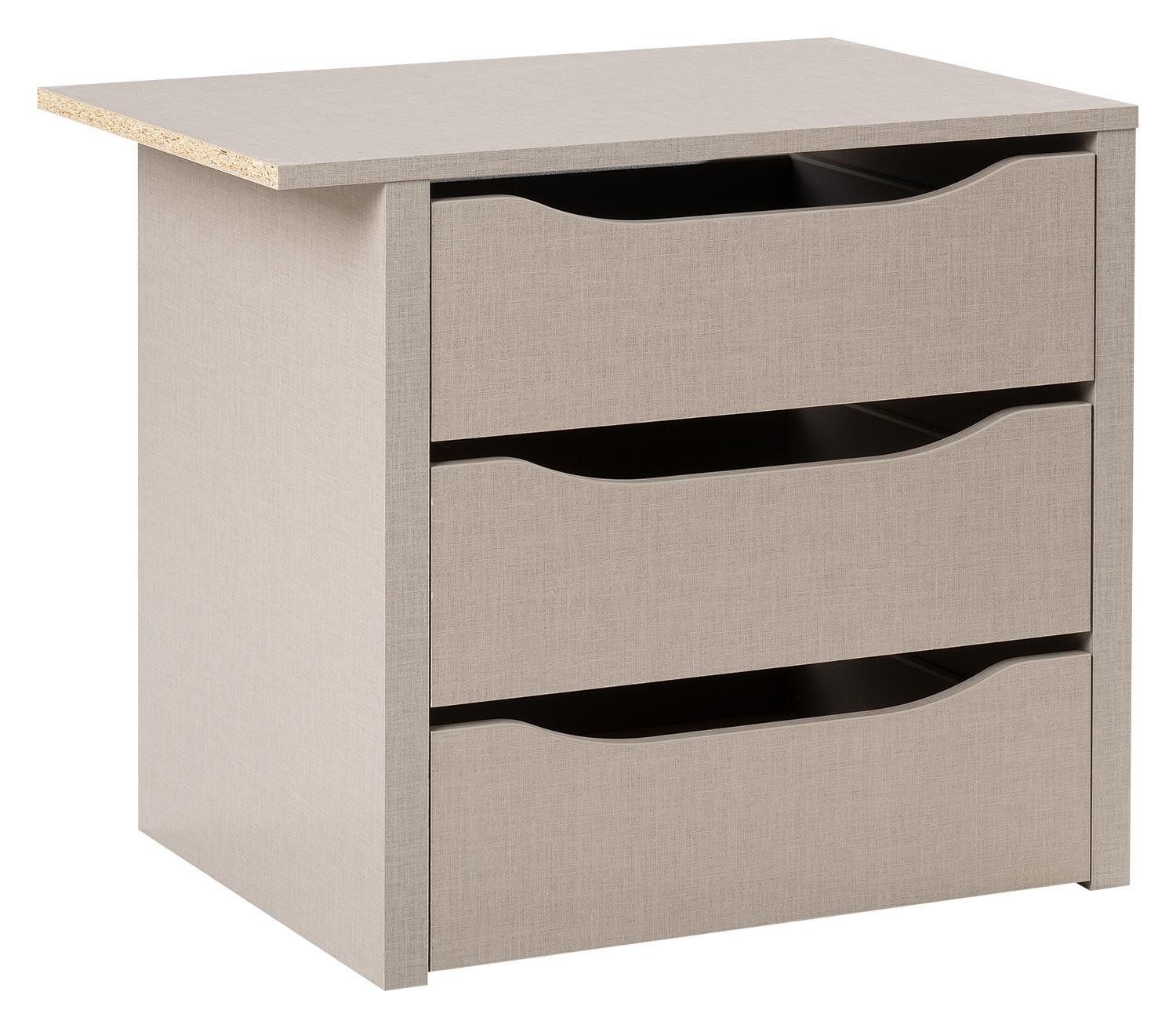 rauch Schrankeinsatz ORANGE, B 66 cm, H 57 cm (1 St), mit 3 Schüben für Kleiderschränke